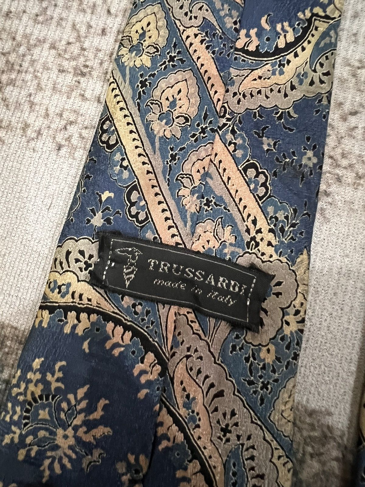 Vintage Trussardi Silk Tie