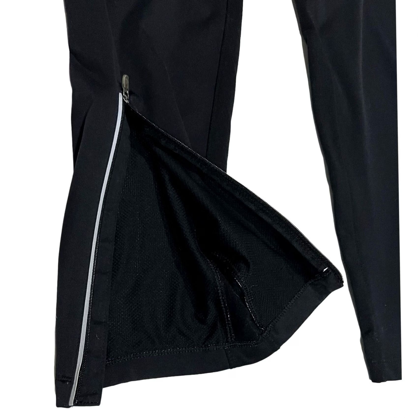 Nike Nike Womens Running Tights Pants Black Shield Dri-Fit Ankle Zipper Sz S Size 28" / US 6 / IT 42 - 6 Thumbnail