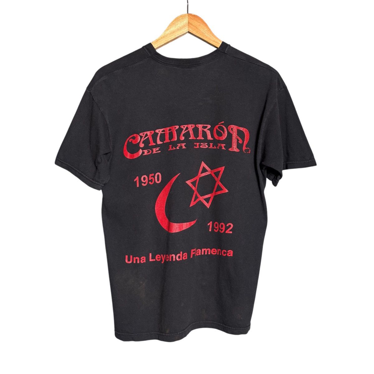 Band Tees × Vintage Vintage Camaron De La Isla Band Tee Size US M / EU 48-50 / 2 - 2 Thumbnail