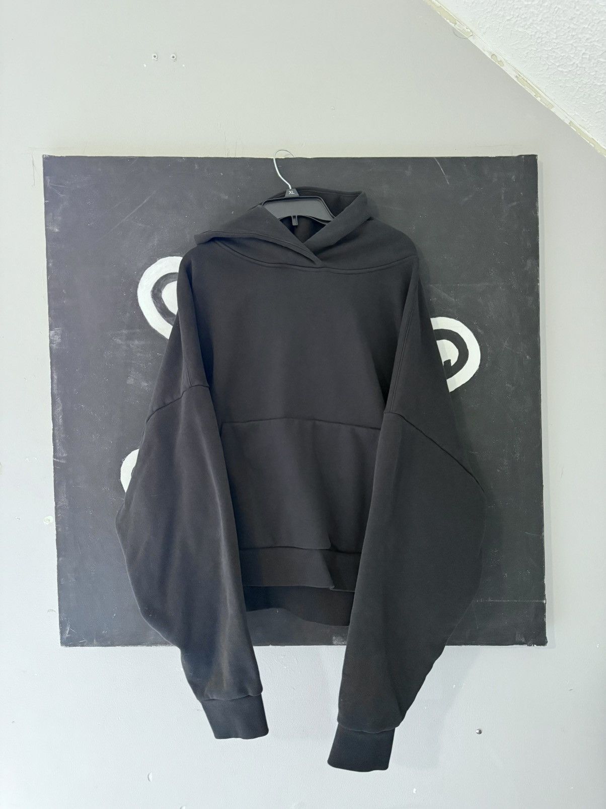 Entire Studios ENTIRE STUDIOS BLACK OVERSIZED HOODIE “Heavy Hood” Size US L / EU 52-54 / 3 - 1 Thumbnail