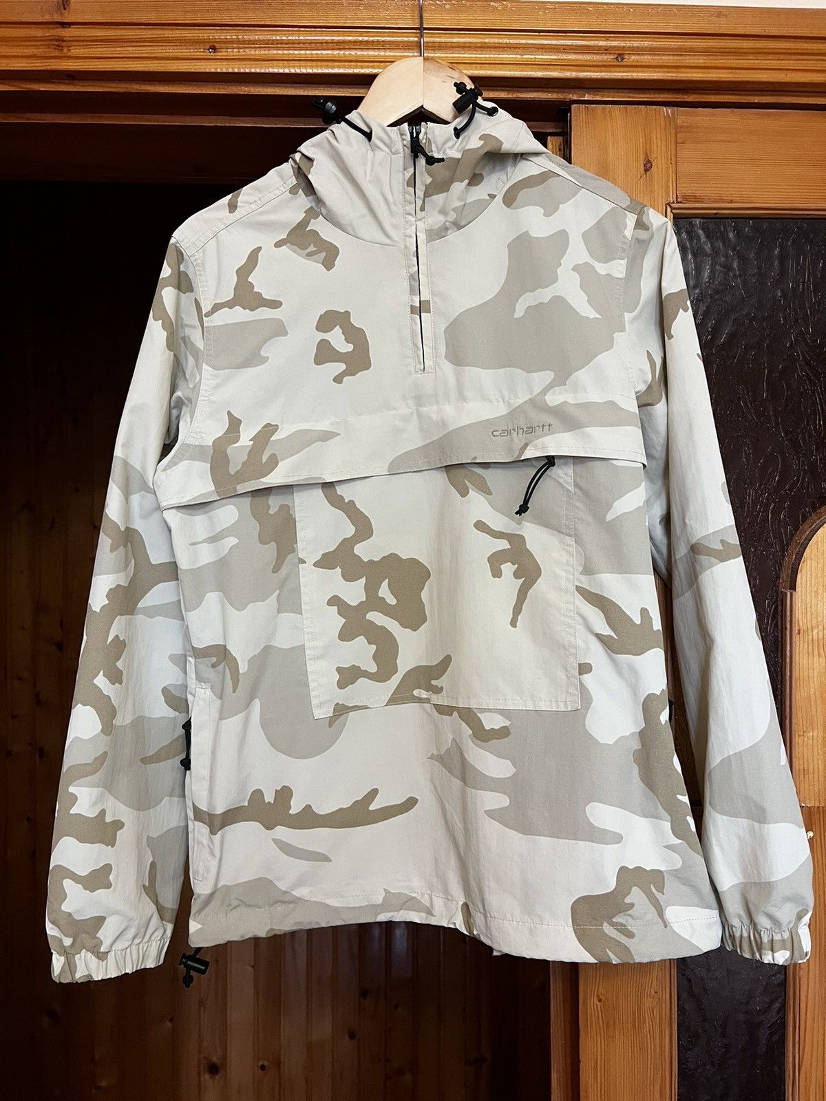 Carhartt × Carhartt Wip × Vintage Carhartt vintage camo anorak nylon jacket mens Size US S / EU 44-46 / 1 - 1 Thumbnail