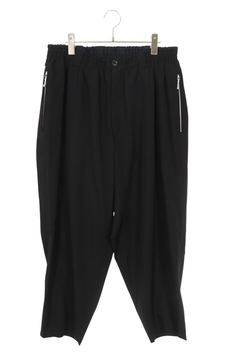Yohji Yamamoto Yohji Yamamoto POUR HOMME // Ball-zip wool long pants Size US 31 - 1 Thumbnail