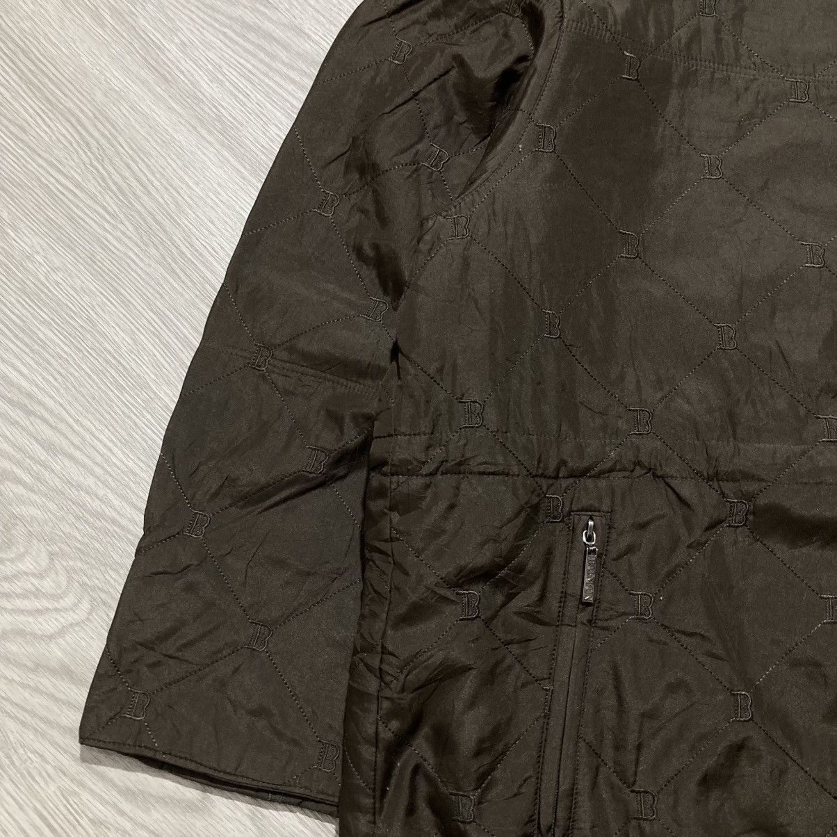 Balmain Balmain Paris Monogram Quilted Jacket Dark Brown Luxury Size US XXL / EU 58 / 5 - 7 Thumbnail
