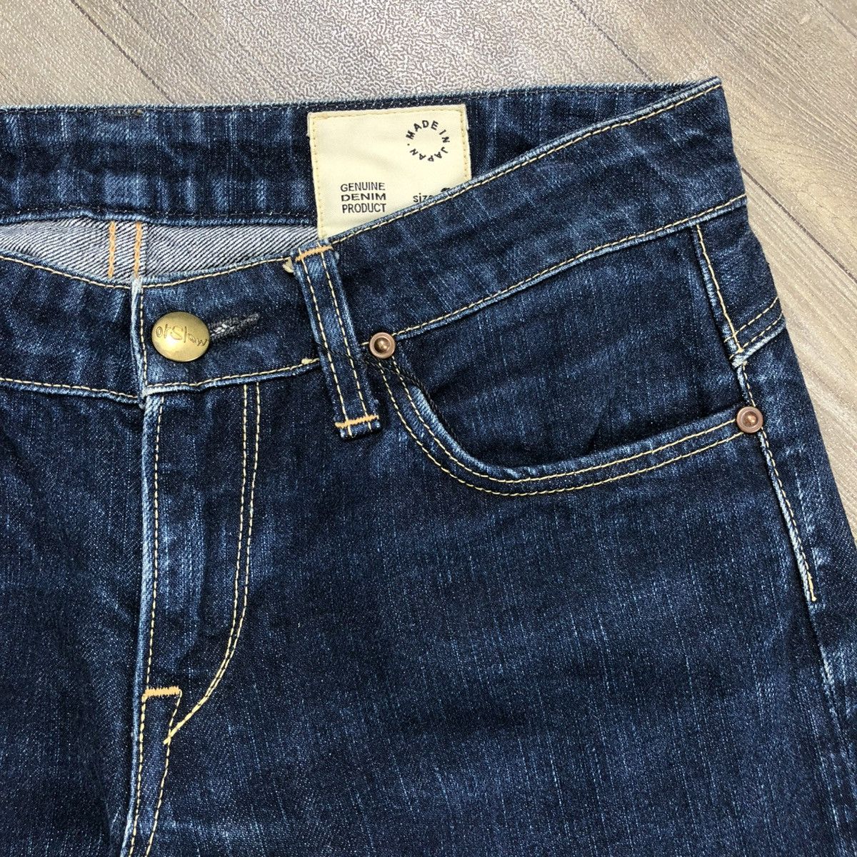 Japanese Brand × Orslow × Vintage 🇯🇵 Vintage OrSlow Japan Faded Blue Denim Women Jeans Size 27" / US 4 / IT 40 - 7 Thumbnail