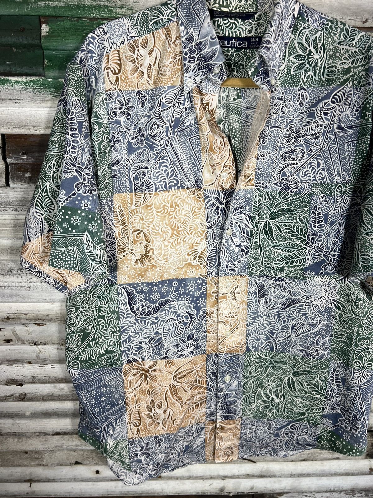 Nautica Nautica Hawaiian Shirt Size US M / EU 48-50 / 2 - 3 Thumbnail