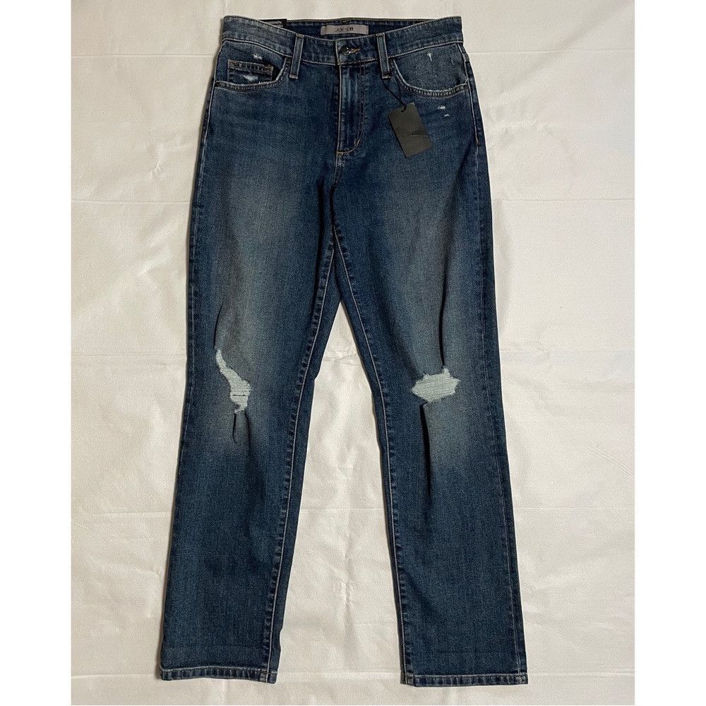 Joe's NWT New $189 Joe's Boyfriend Rolled Hem Jeans Size 28 Size 28" / US 6 / IT 42 - 2 Thumbnail