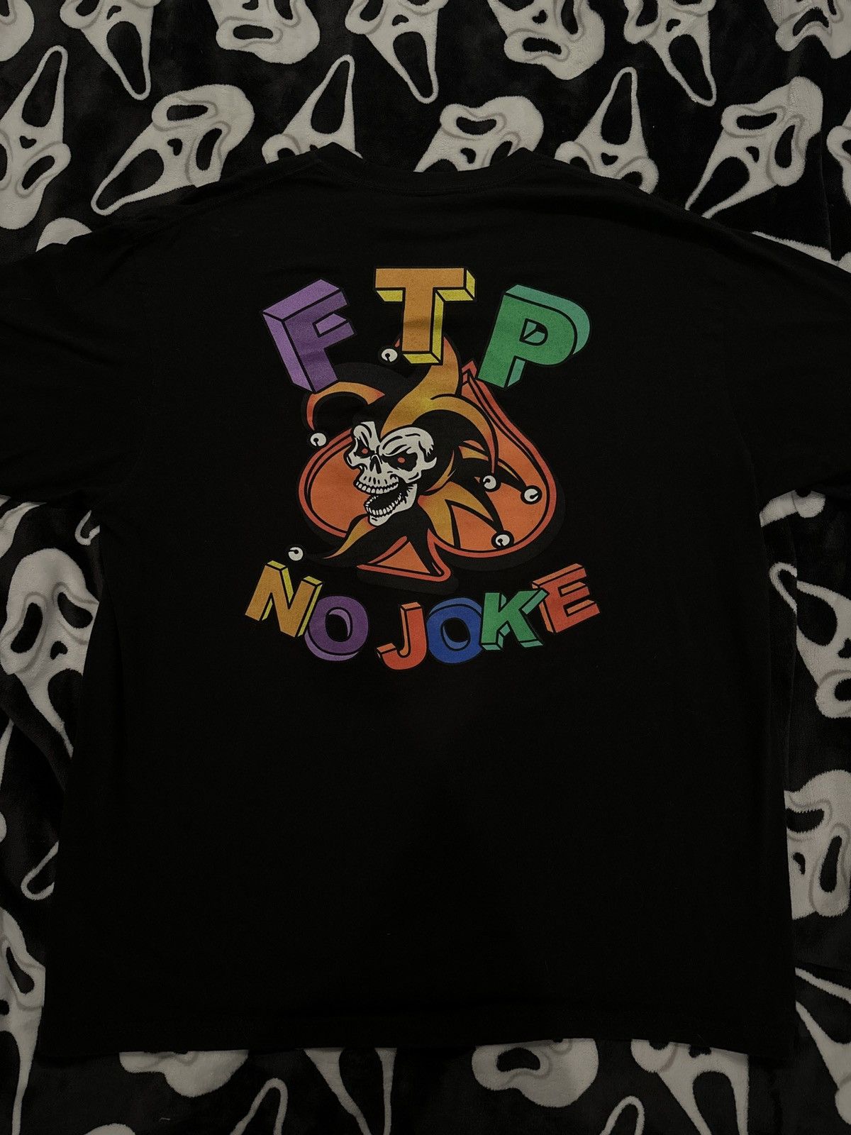 Fuck The Population FTP No Joke Tee Size US XL / EU 56 / 4 - 1 Thumbnail