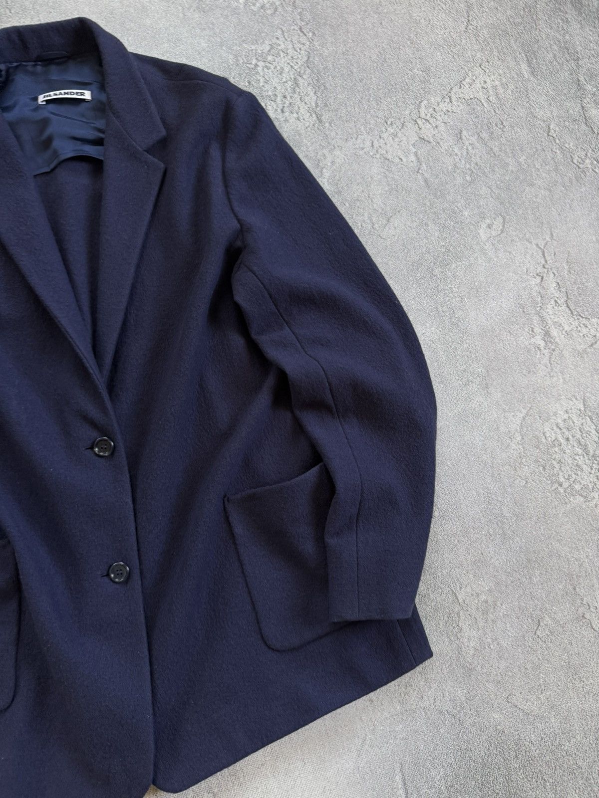 Jil Sander Jil sander wool blazer button up light casual jacket coat Size M / US 6-8 / IT 42-44 - 4 Thumbnail