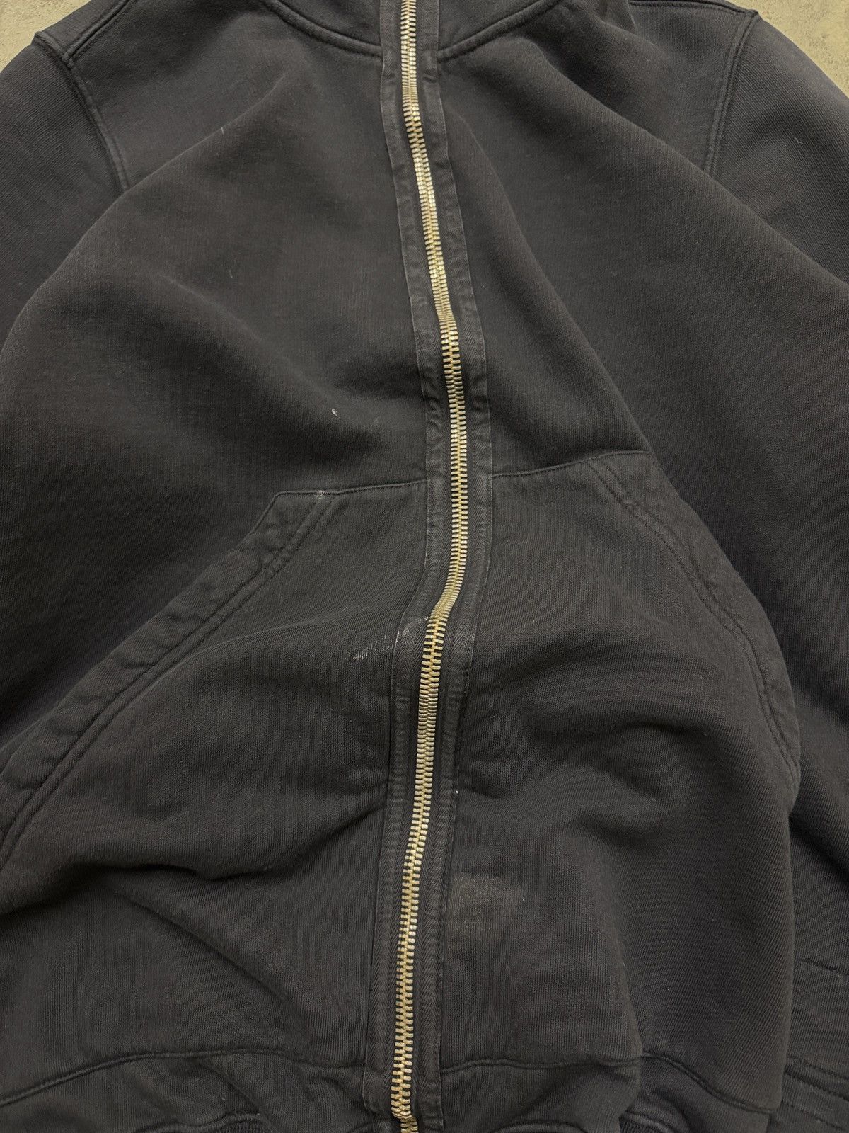 Rick Owens Rick Owens FW14 ‘Moody’ Gimp Full Zip Hoodie Size US XL / EU 56 / 4 - 4 Thumbnail