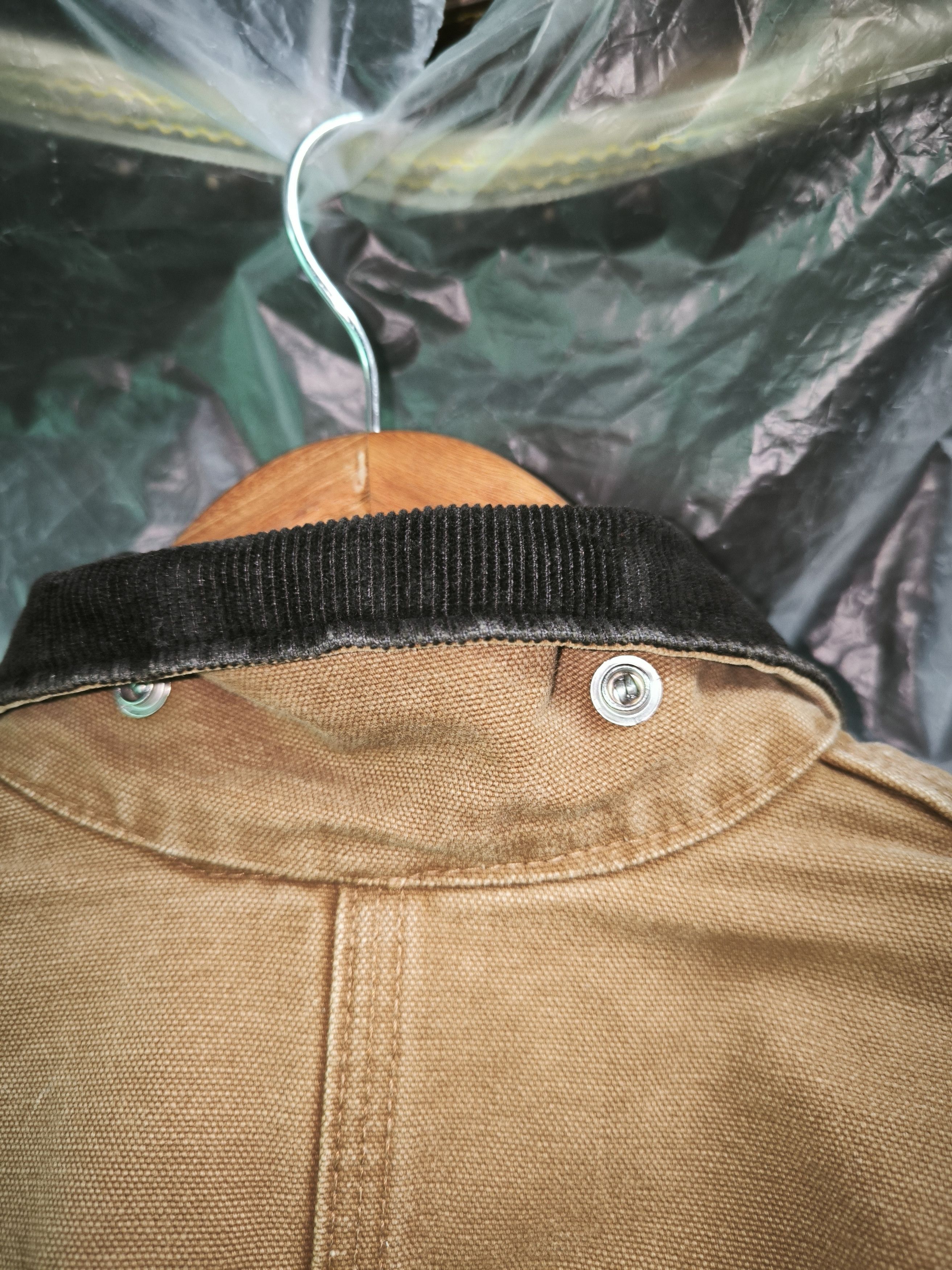Carhartt 90s Distressed Cropped Barn Blanket Chore Jacket Size US S / EU 44-46 / 1 - 10 Thumbnail