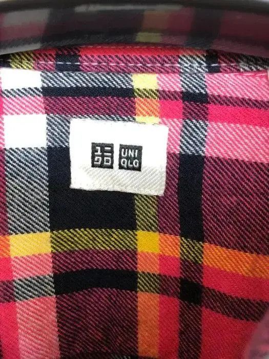 Japanese Brand Japanese Brand Uniqlo Plaid Tartan Flannel Shirt 👕 Size US M / EU 48-50 / 2 - 3 Thumbnail