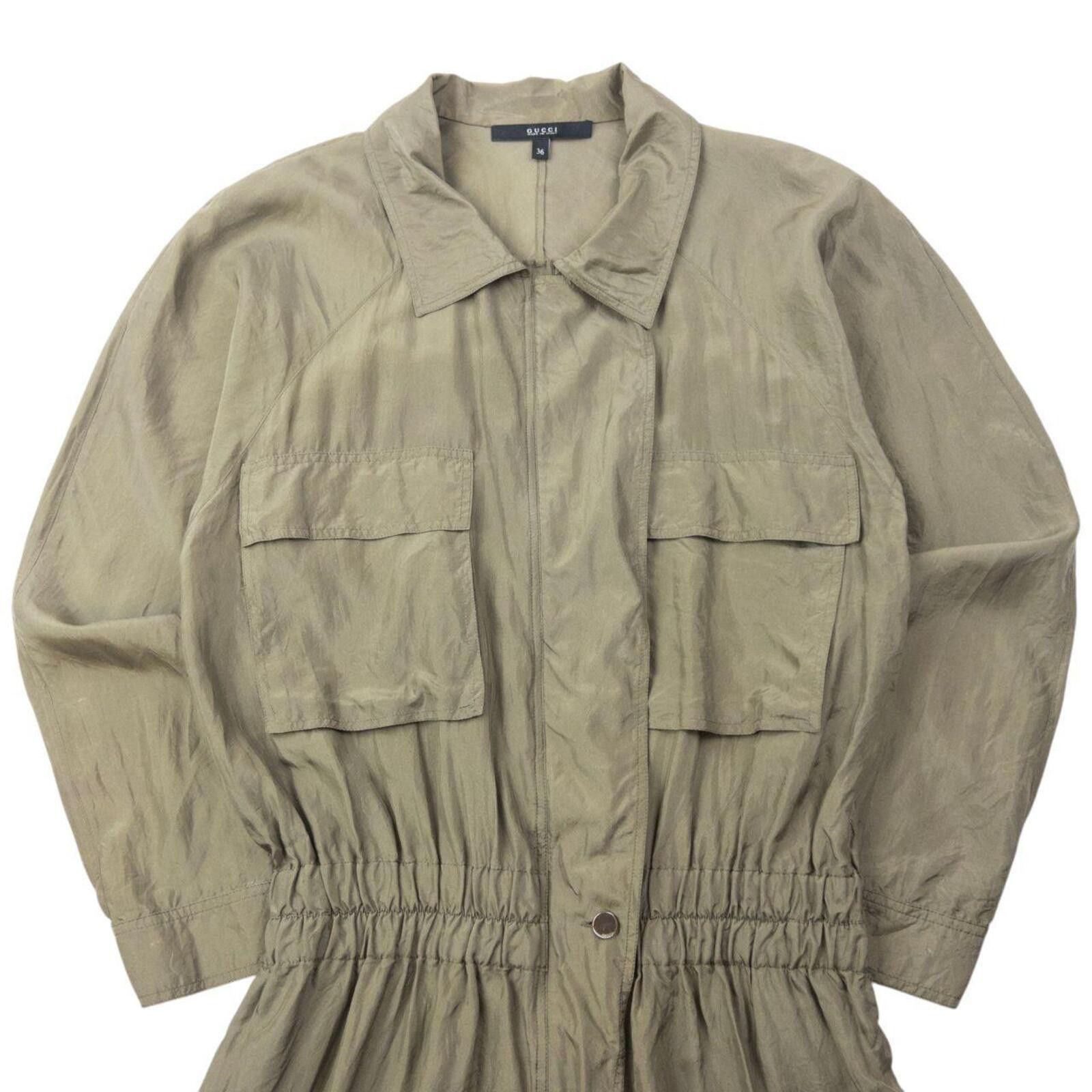 Gucci Vintage 2000s Gucci By Tom Ford Silk Jumpsuit Womens Size L Size 36" / US 14 / IT 50 - 2 Thumbnail