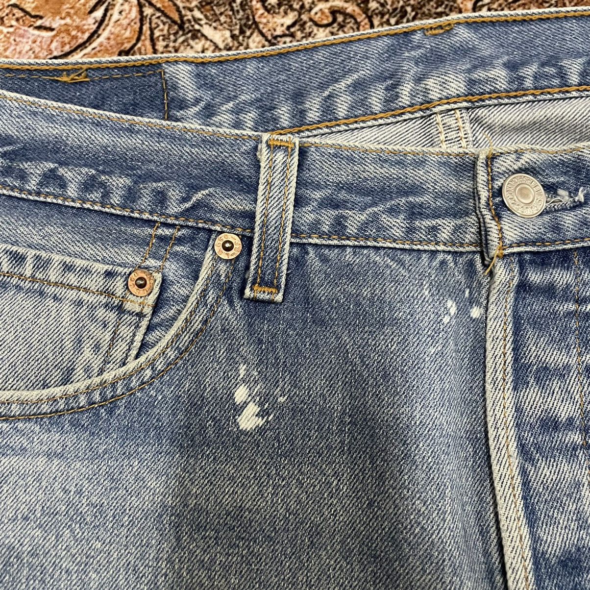 Levi's Vintage Clothing 🔥Vintage Levis 501 XX Stoned Washed Distress Denim Jeans Size US 34 / EU 50 - 11 Thumbnail