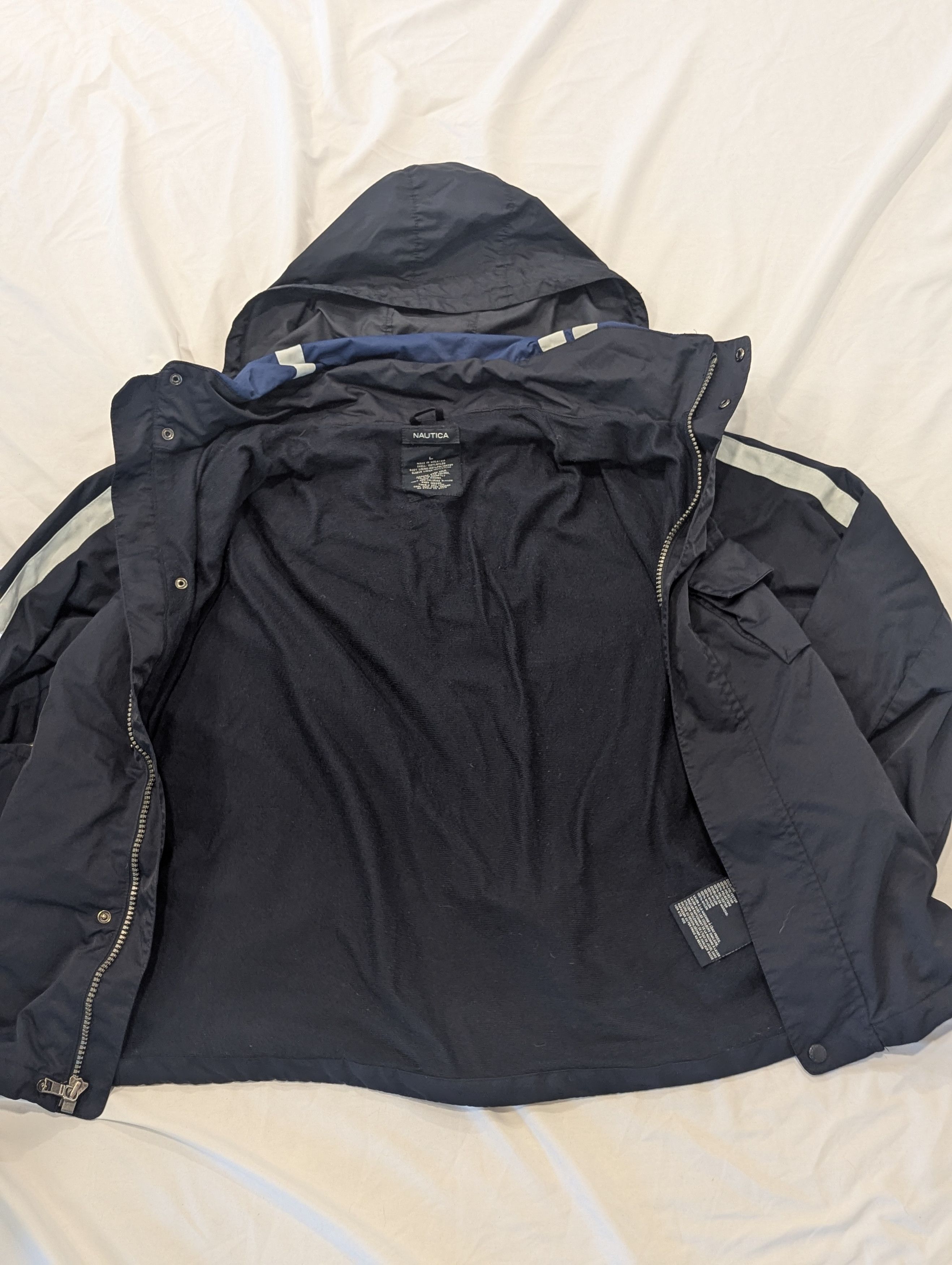 Nautica Vintage Nautica NS-83 Sailing Jacket Navy L Size US L / EU 52-54 / 3 - 7 Thumbnail