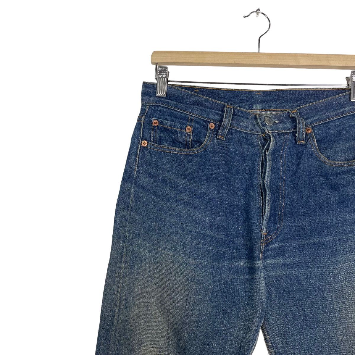 Levi's Vintage Levis Button Fly Distressed Jean Size US 30 / EU 46 - 6 Thumbnail
