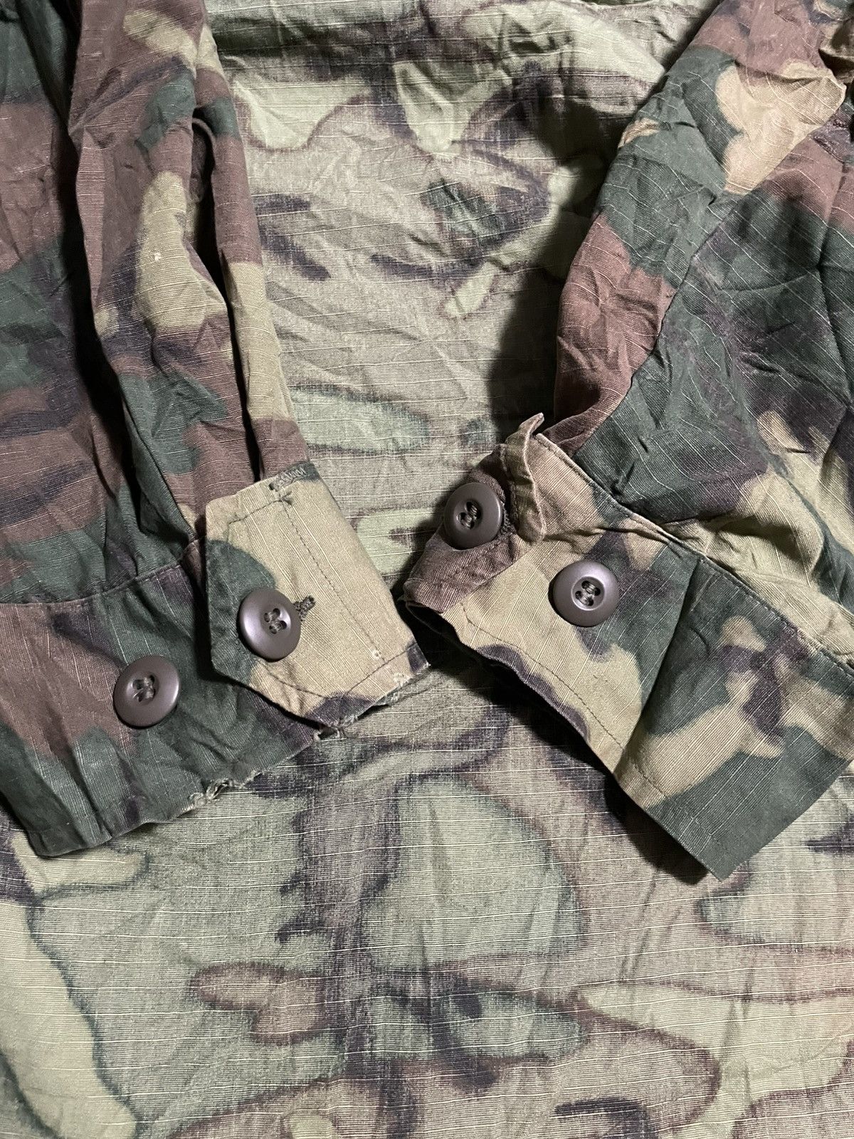 Vintage Vintage 1969 ERDL Camo Vietnam War Slant Pocket Jacket Size US M / EU 48-50 / 2 - 8 Thumbnail