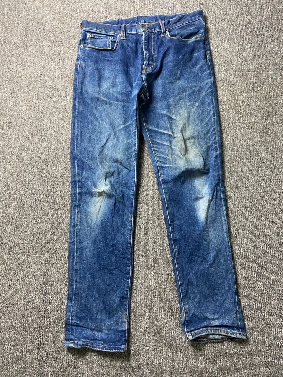 GU GU Brand Distressed Denim Jeans (186) Size US 32 / EU 48 - 1 Thumbnail