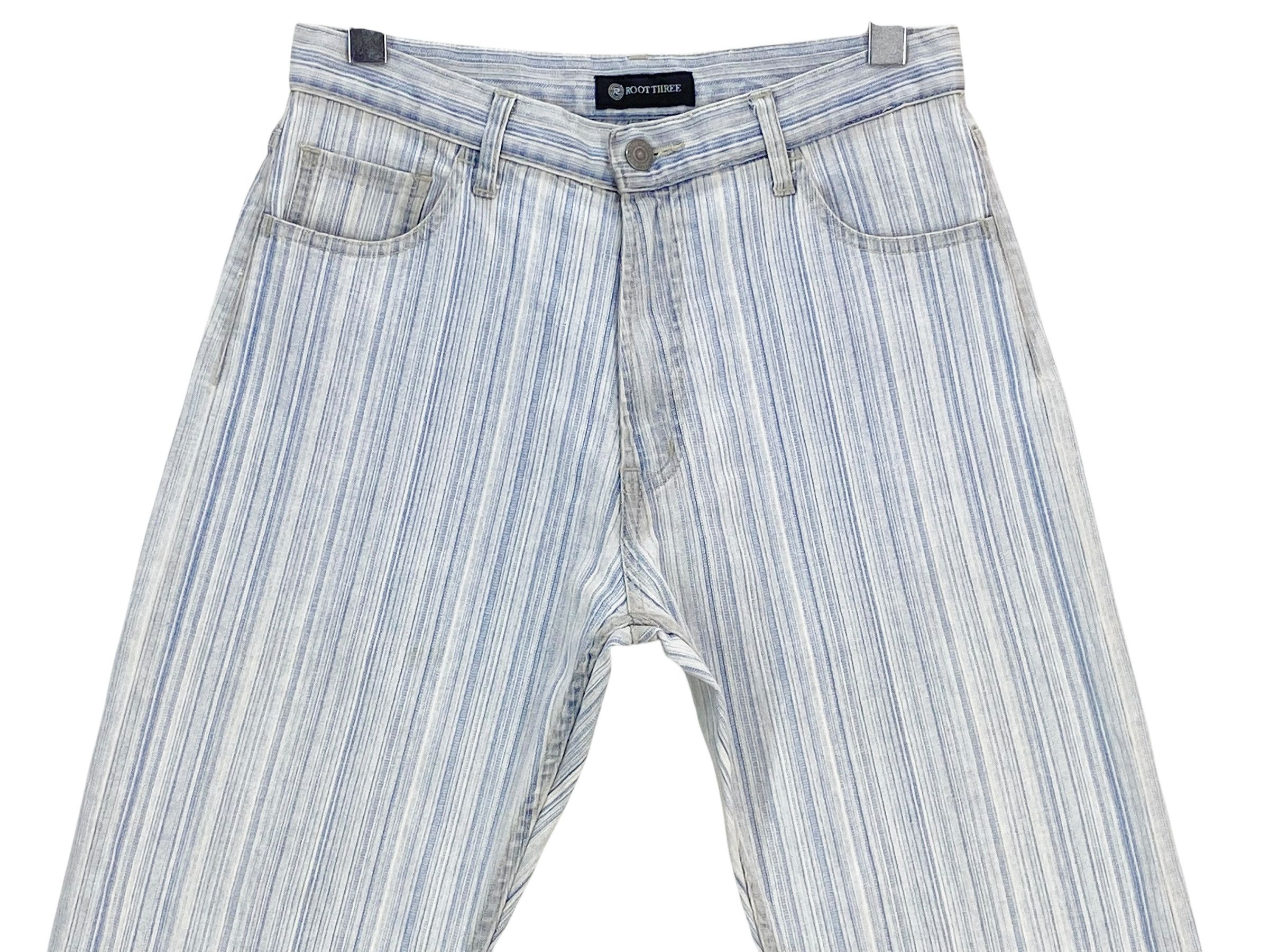 Japanese Brand Root Three Jeans Stripes Japanese Brand Pants Size US 28 / EU 44 - 3 Thumbnail