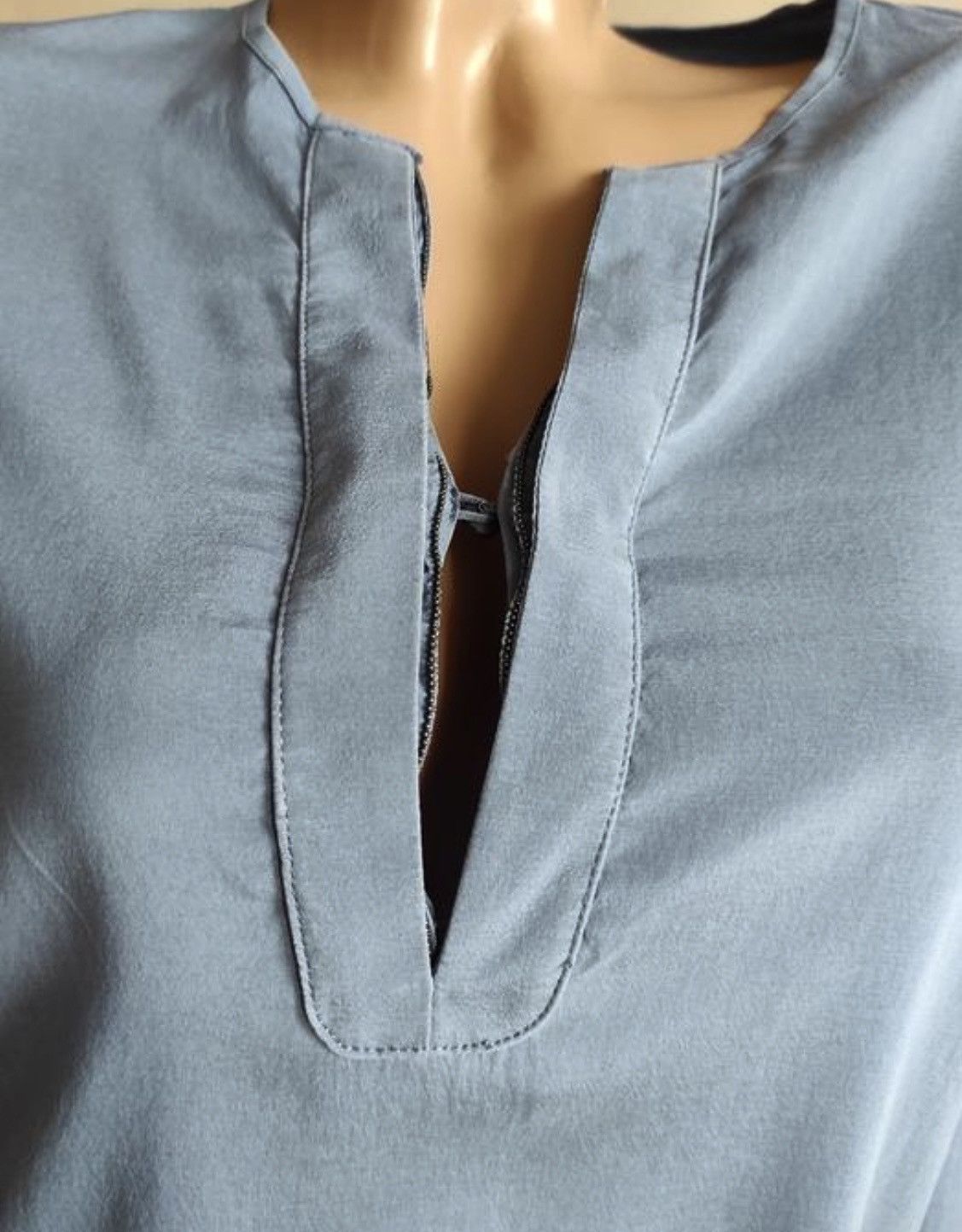 Brunello Cucinelli × Designer Brunello Cucinelli luxury silk blouse Size M / US 6-8 / IT 42-44 - 16 Thumbnail