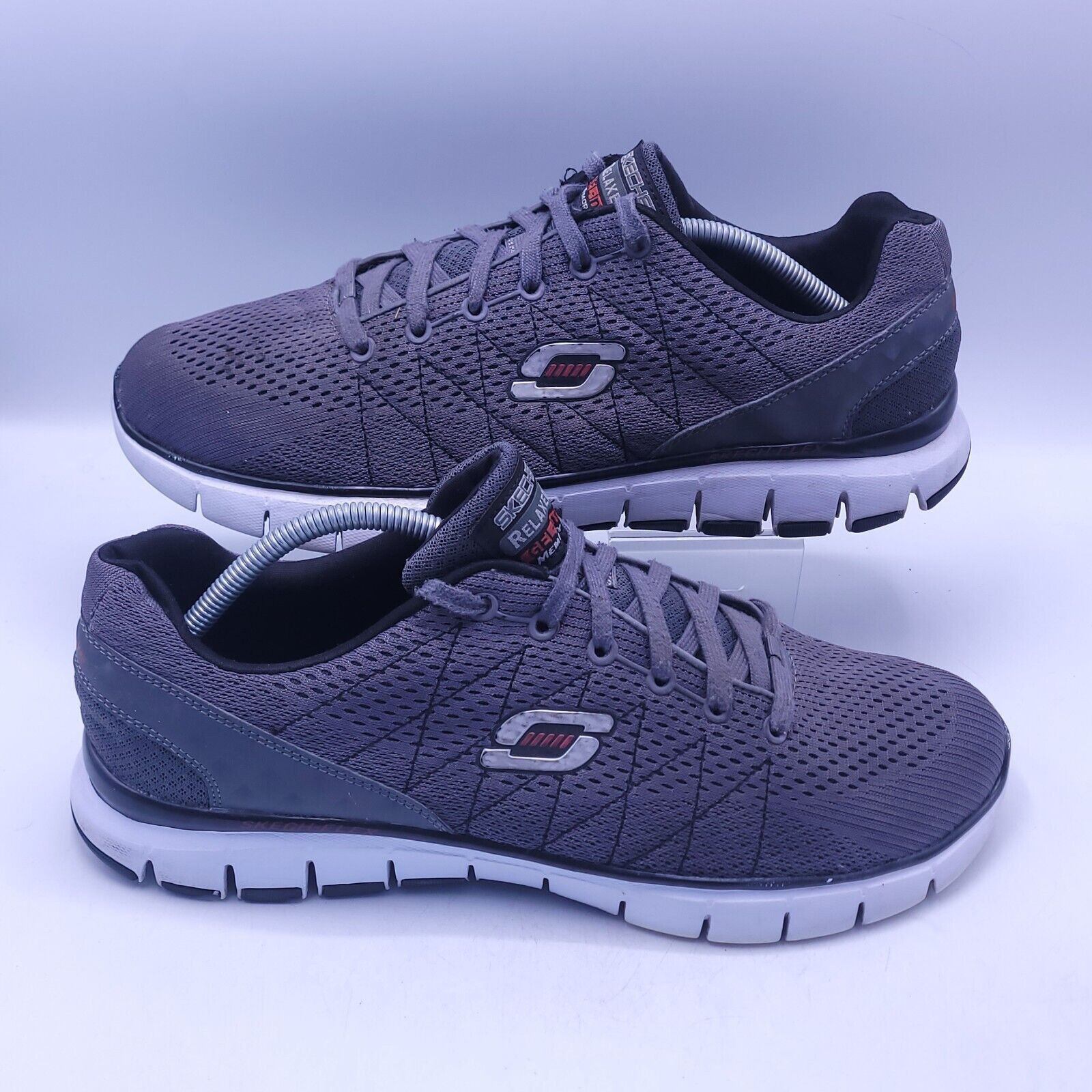 SKECHERS Skechers Relaxed Fit Skech-Flex Shoe Men Size 12 51442 Black Size US 12 / EU 45 - 6 Thumbnail