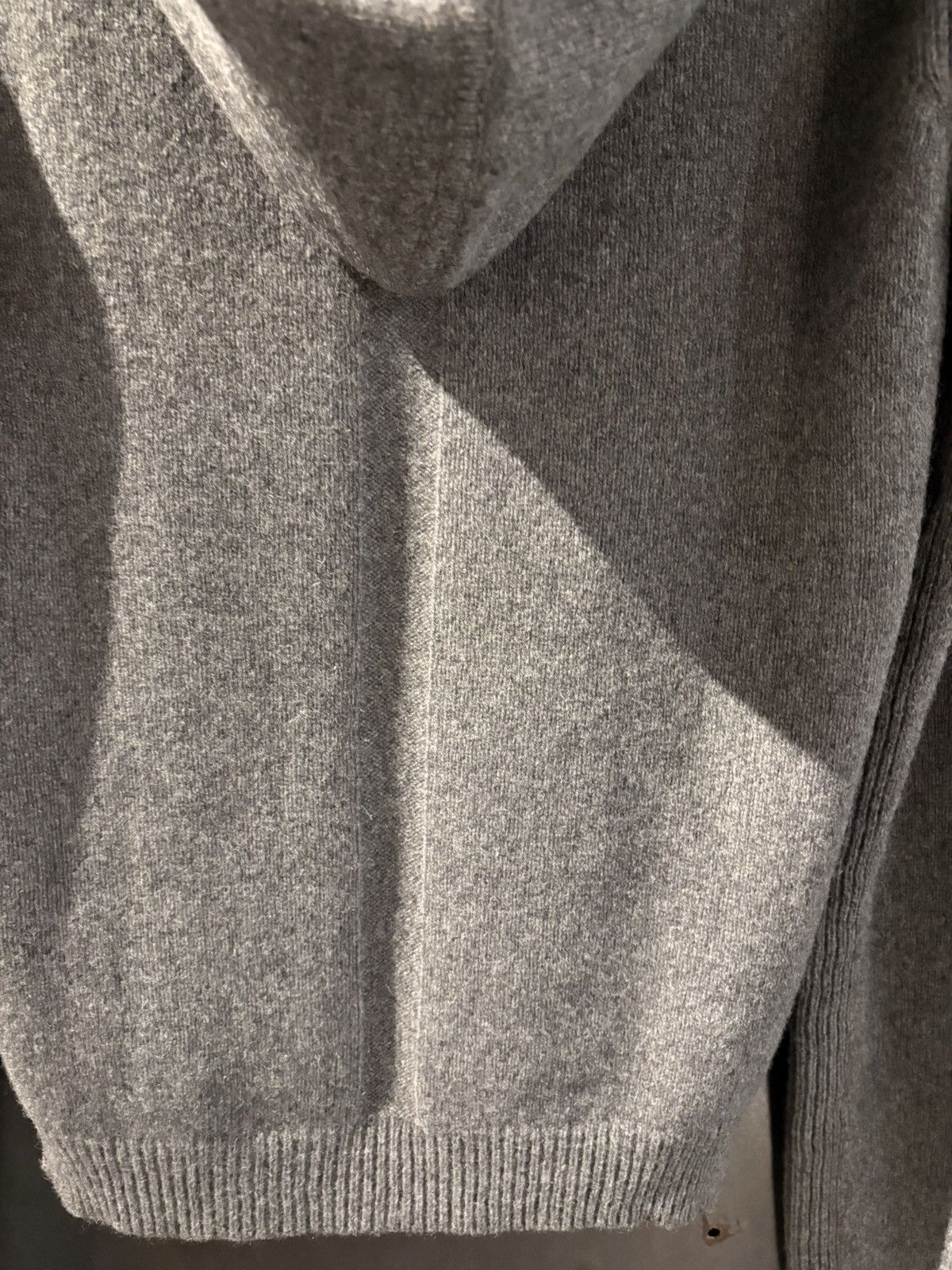Rick Owens RICK OWENS GREY KNIT HOODIE Size S / US 4 / IT 40 - 4 Thumbnail