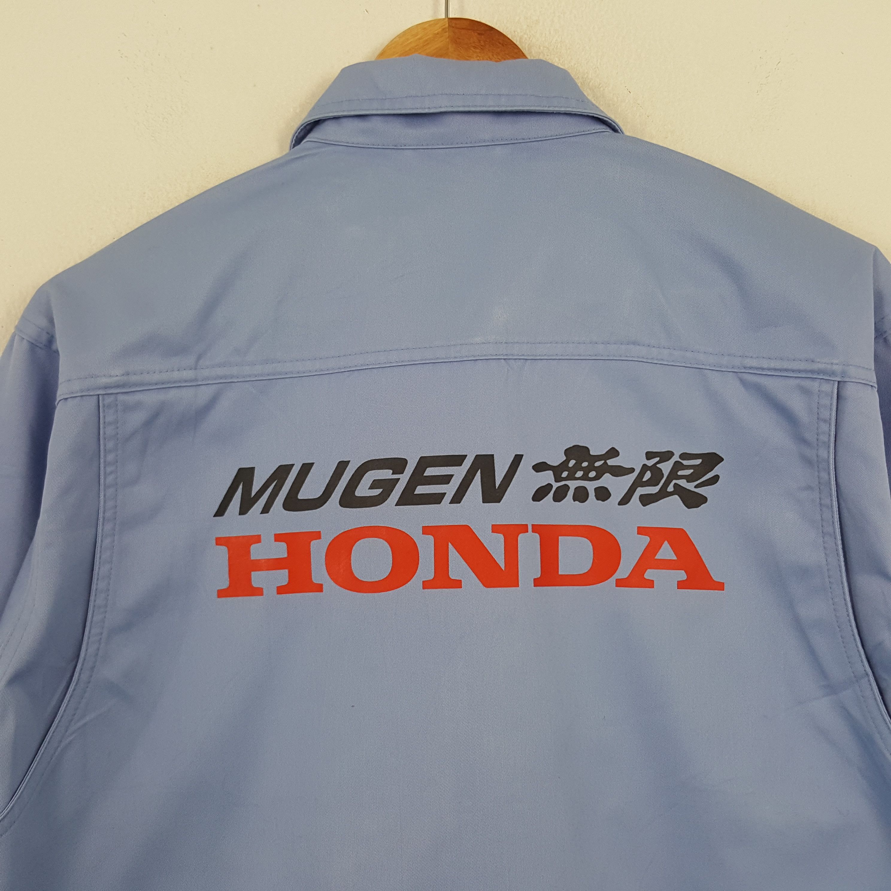 Japanese Brand × Vintage Vintage Mugen Honda Japanese Racing Team Custom Art Jacket Size US M / EU 48-50 / 2 - 2 Thumbnail