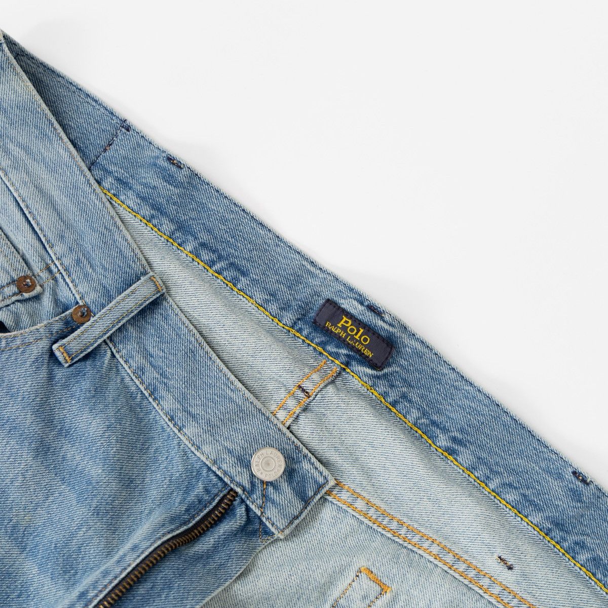 Ralph Lauren Ralph Lauren Men Blue Jeans Big Size Light Wash Straight Fit Size US 38 / EU 54 - 5 Thumbnail