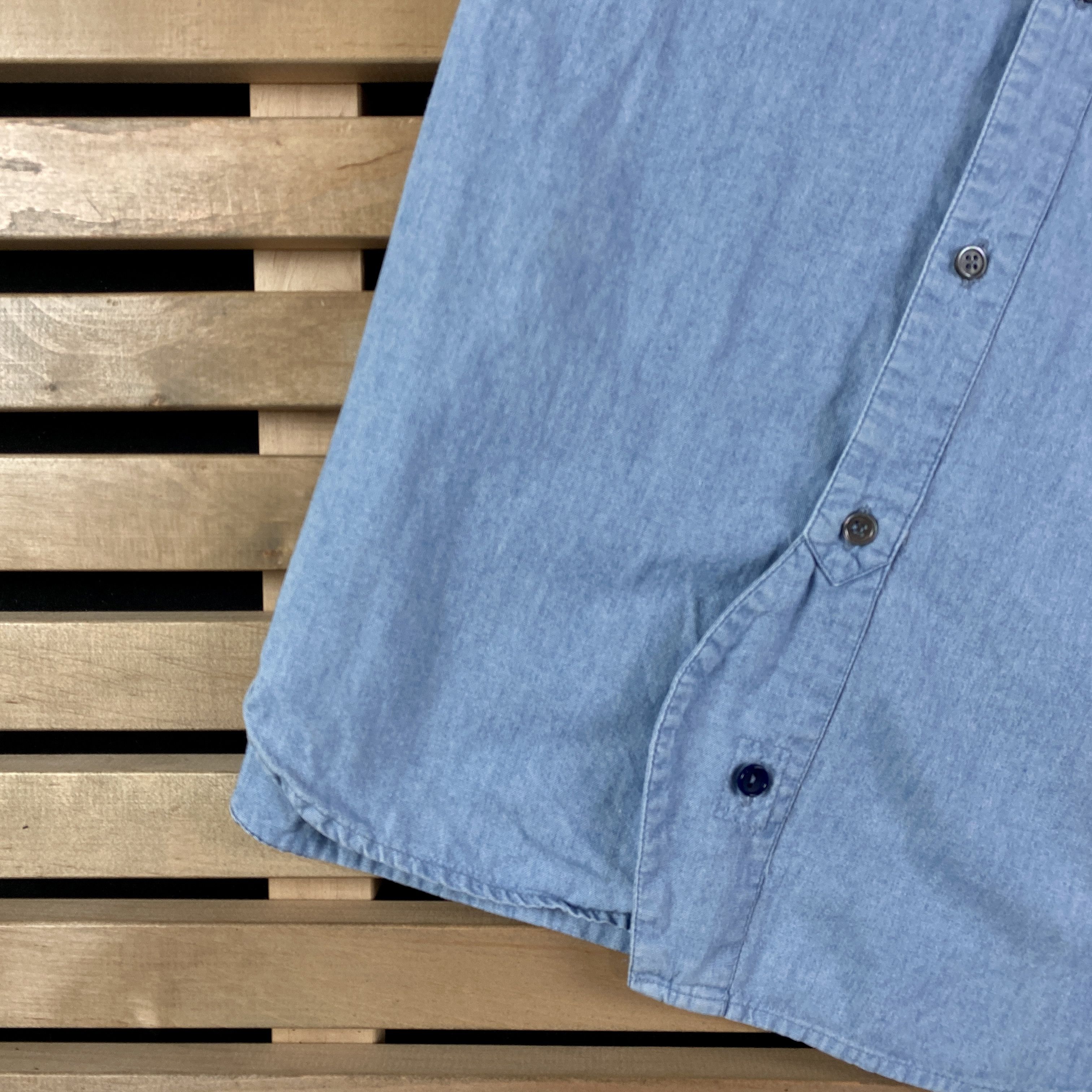 Folk Men’s Shirt Short Sleeve Folk Size 3 Blue Size US S / EU 44-46 / 1 - 3 Thumbnail