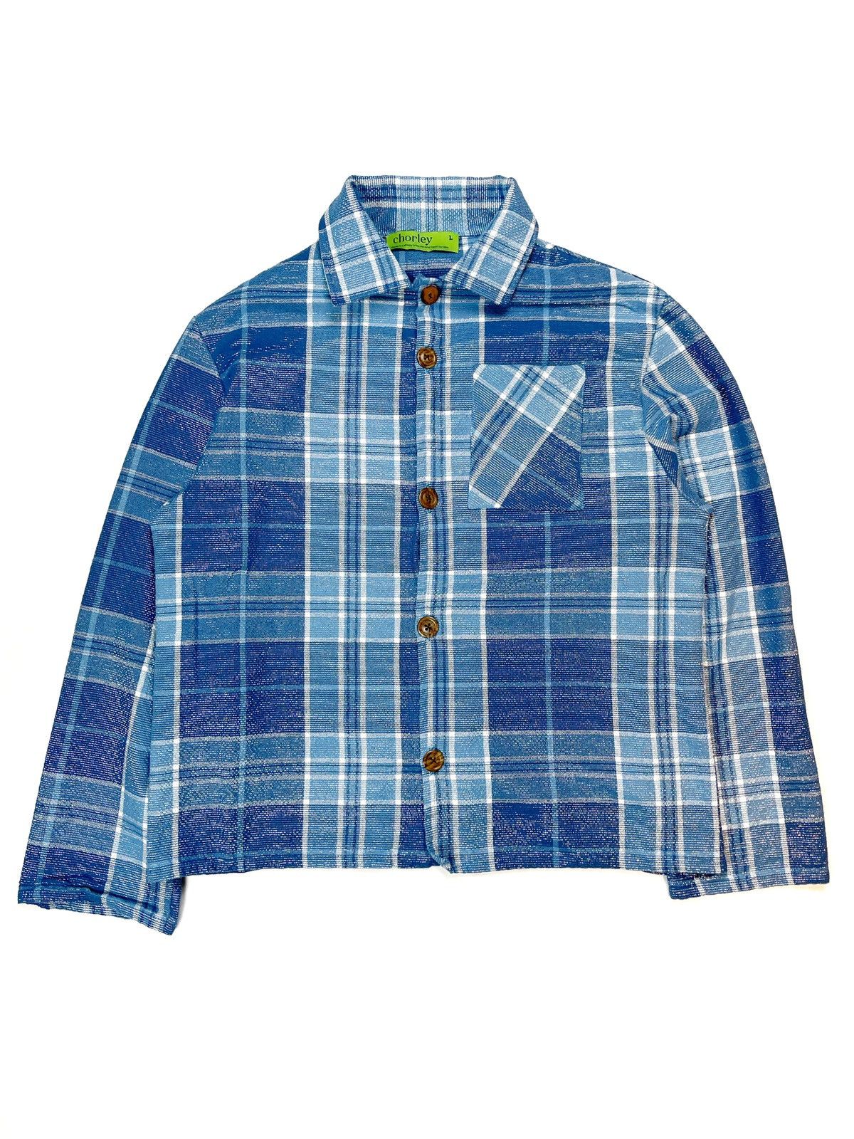 Chorley × Handmade Ss24 Chorley glitter plaid work jacket shimmer disco Size US L / EU 52-54 / 3 - 1 Thumbnail
