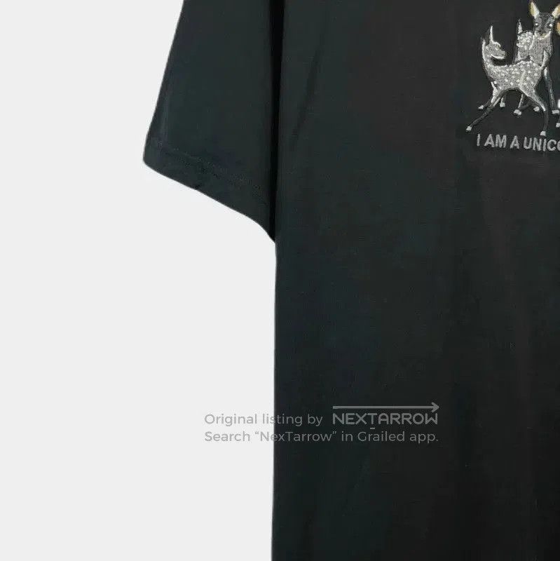 Burberry Burberry Black Cotton Short Sleeve T-Shirt. Size S / US 4 / IT 40 - 4 Thumbnail