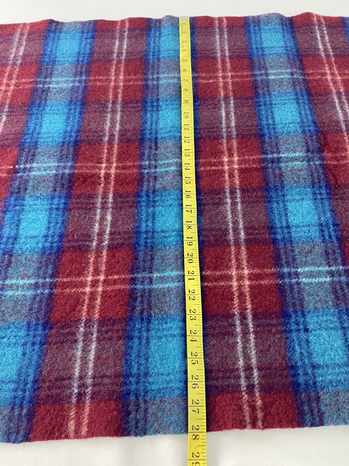 Valentino 90s Valentino Garavani Lambswool Plaid Checked Tartan Scarf Size ONE SIZE - 5 Thumbnail