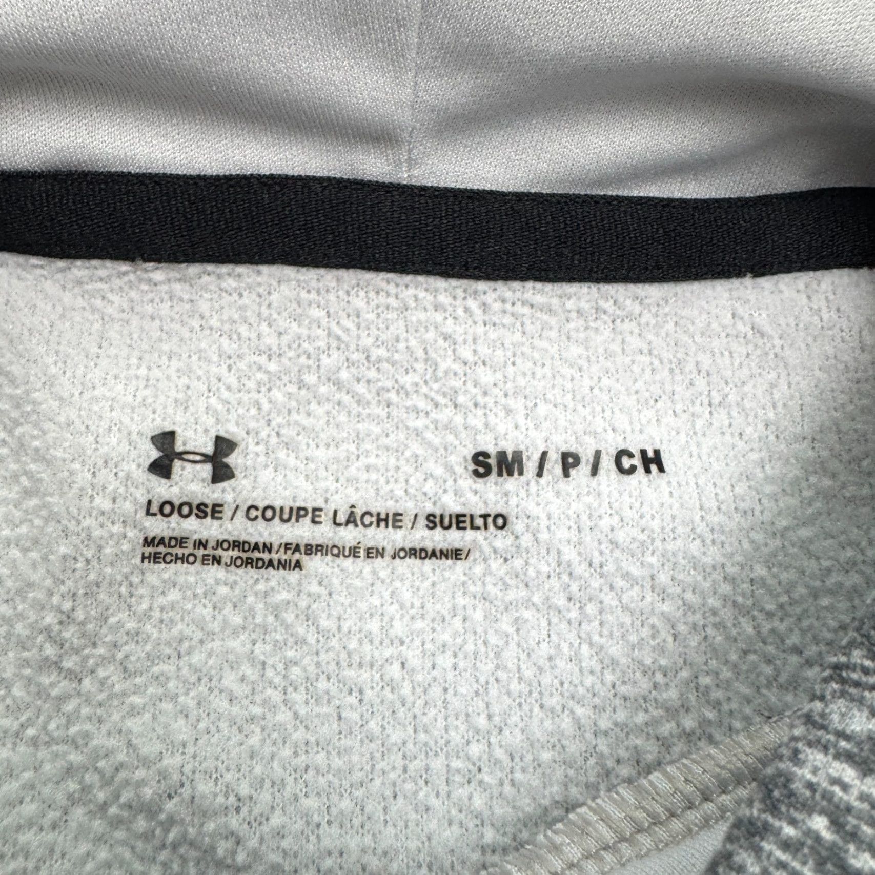 Under Armour Under Armour Hoodie Mens Small Gray Pullover Fleece Tech Sweatshirt Hooded Long Sleeve Sports Size US S / EU 44-46 / 1 - 5 Thumbnail
