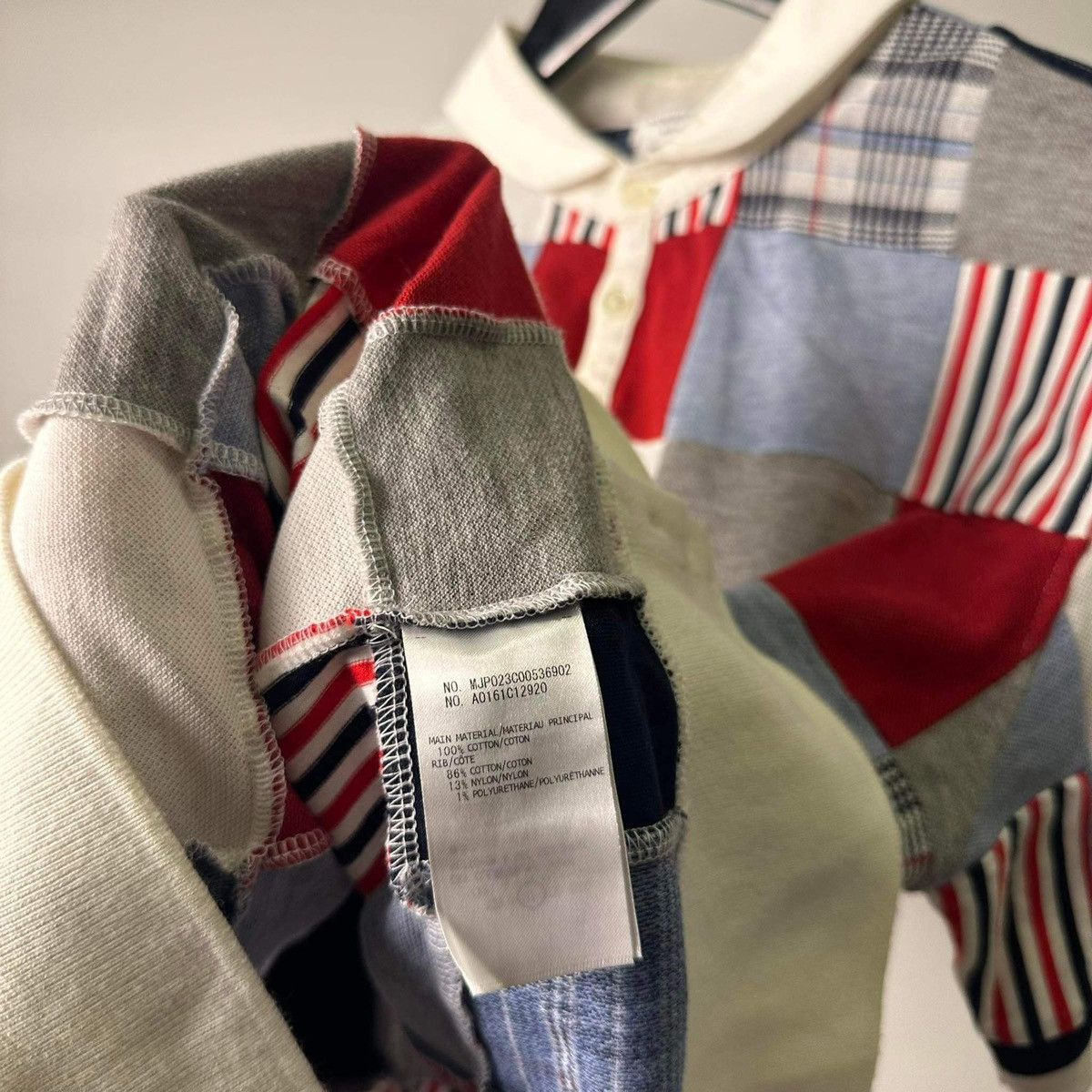 Designer × Thom Browne THOM BROWNE POLO SHIRT Size US L / EU 52-54 / 3 - 5 Thumbnail