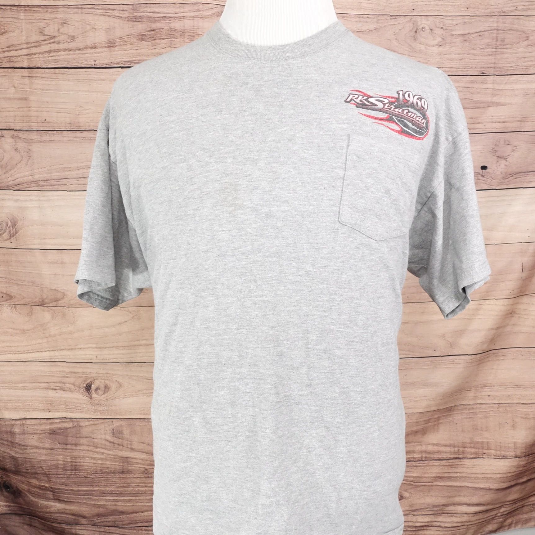 Harley Davidson VINTAGE Harley-Davidson Motorcycle RK Stratman 1969 T-Shirt Unisex Adults Size 2XL Gray Graphic Size US XXL / EU 58 / 5 - 4 Thumbnail