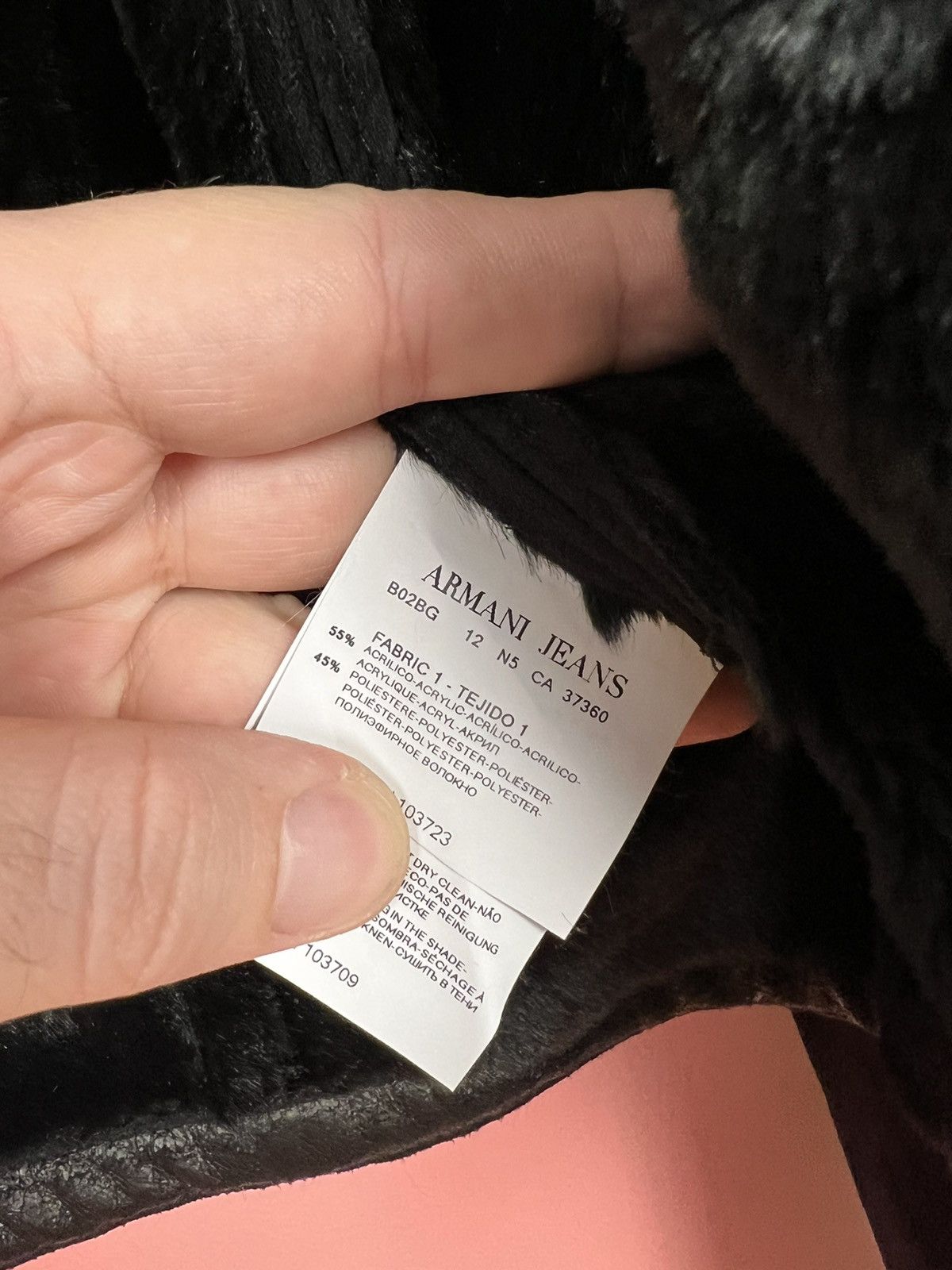 Giorgio Armani Armani jeans jacket y2k black women’s jacket Size XS / US 0-2 / IT 36-38 - 8 Thumbnail
