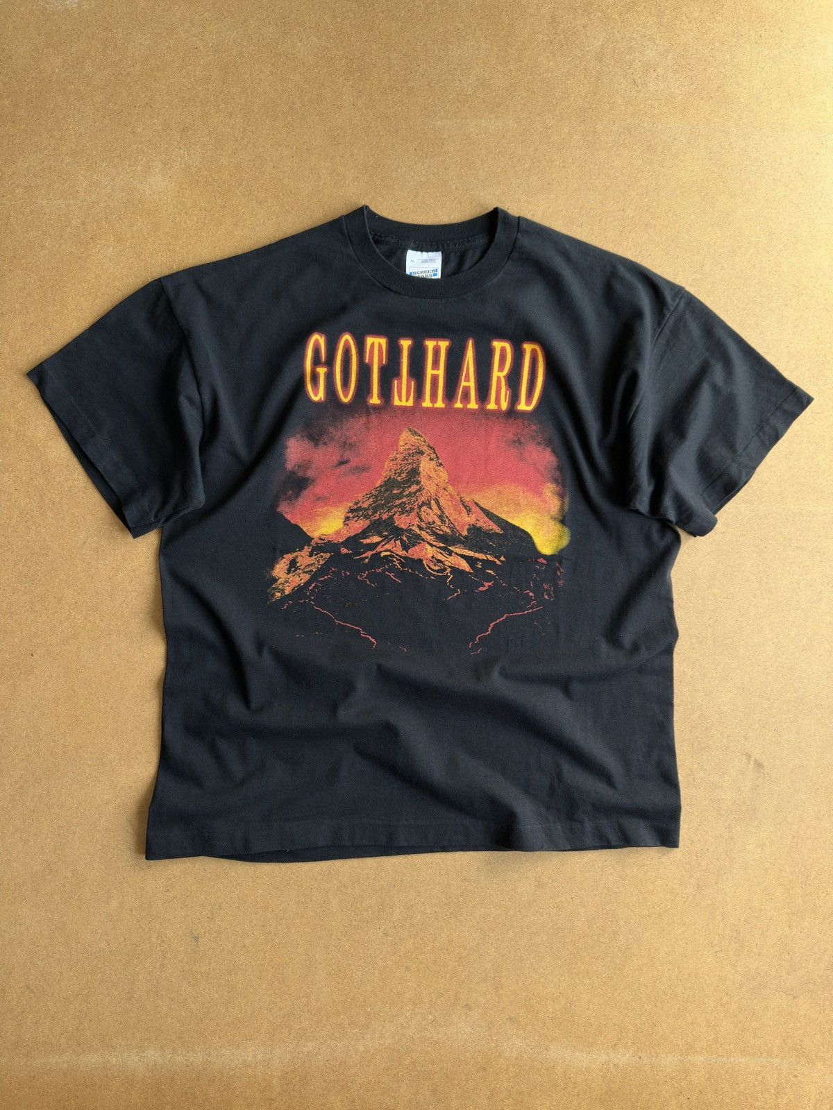 Band Tees Vintage 1997 Gotthard D Frosted Tour Band Tee Single Stitch Size US XL / EU 56 / 4 - 1 Thumbnail