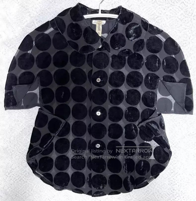 Comme des Garcons Comme des Garcons Polka dot sheer top Size XS / US 0-2 / IT 36-38 - 4 Thumbnail