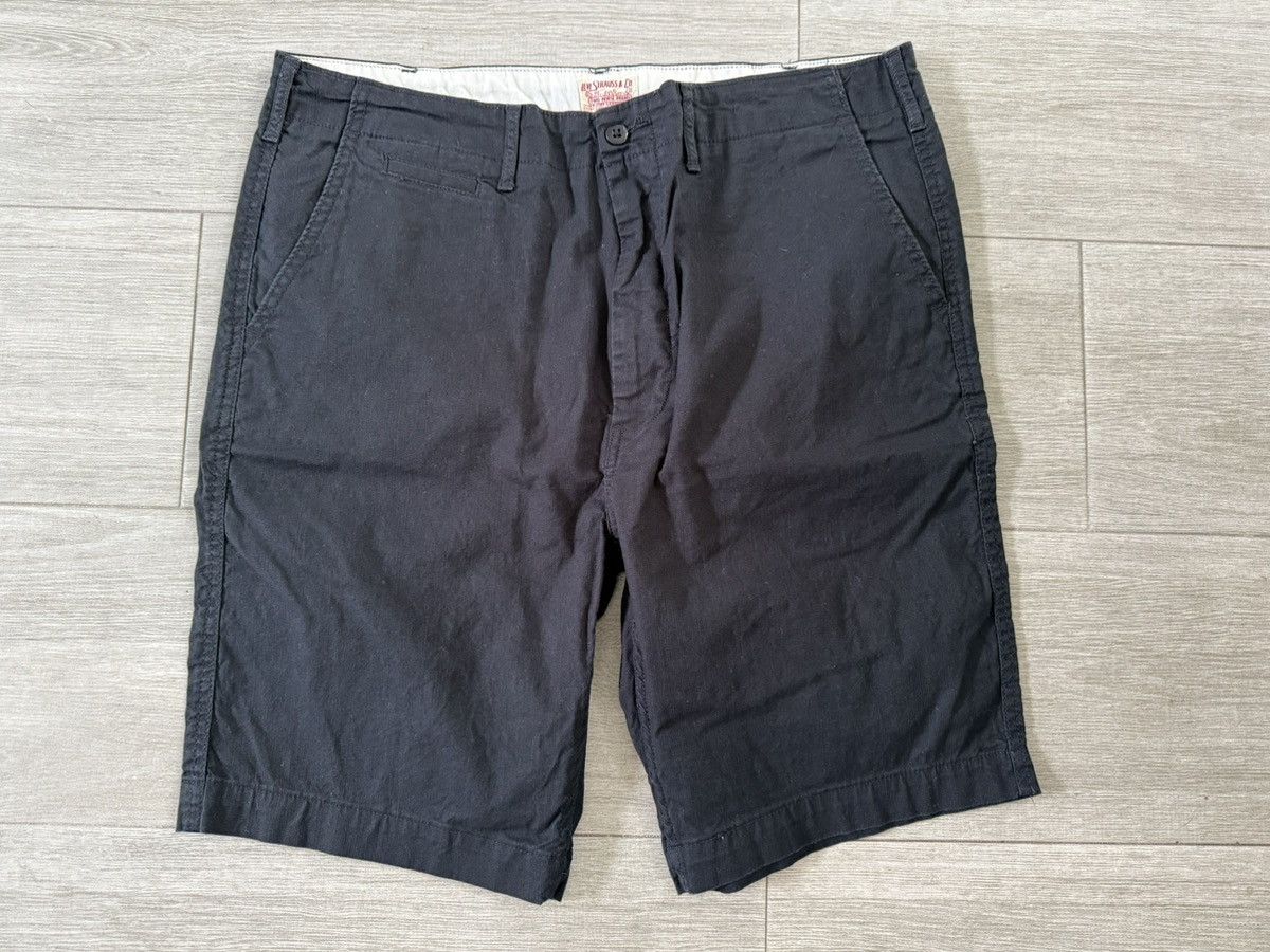 Levi's Men's Levi's 502 Regular Taper Fit Black Shorts Size 36 Used Size US 36 / EU 52 - 1 Thumbnail