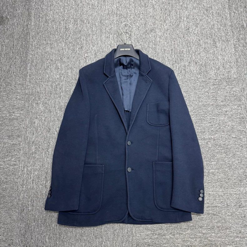 Louis Vuitton Louis Vuitton Navy blue suit 2501-Nextarrow Size 52R - 3 Thumbnail
