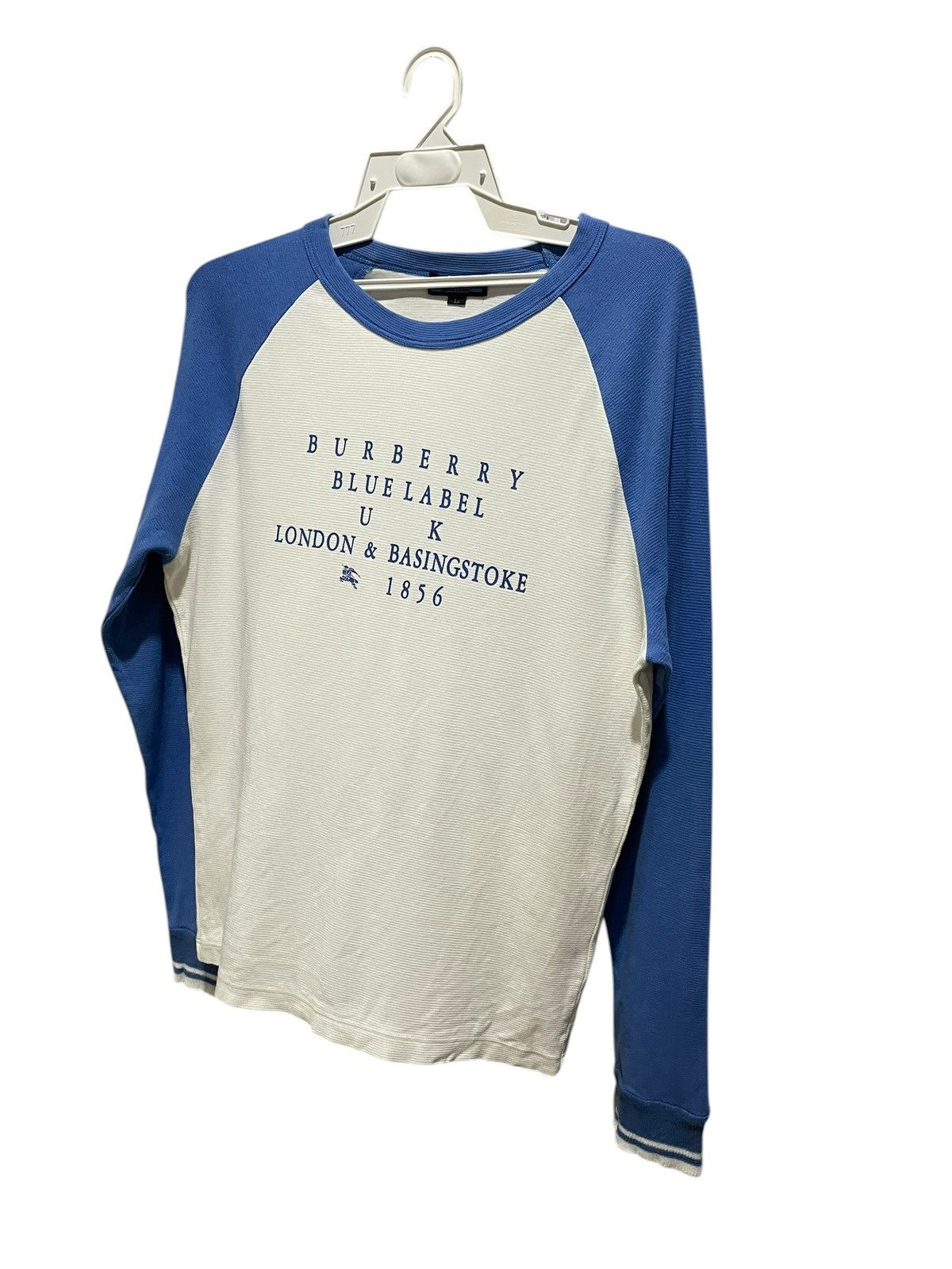 Burberry Retro💥 90s Burberry Blue Label Jersey Size L / US 10 / IT 46 - 2 Thumbnail