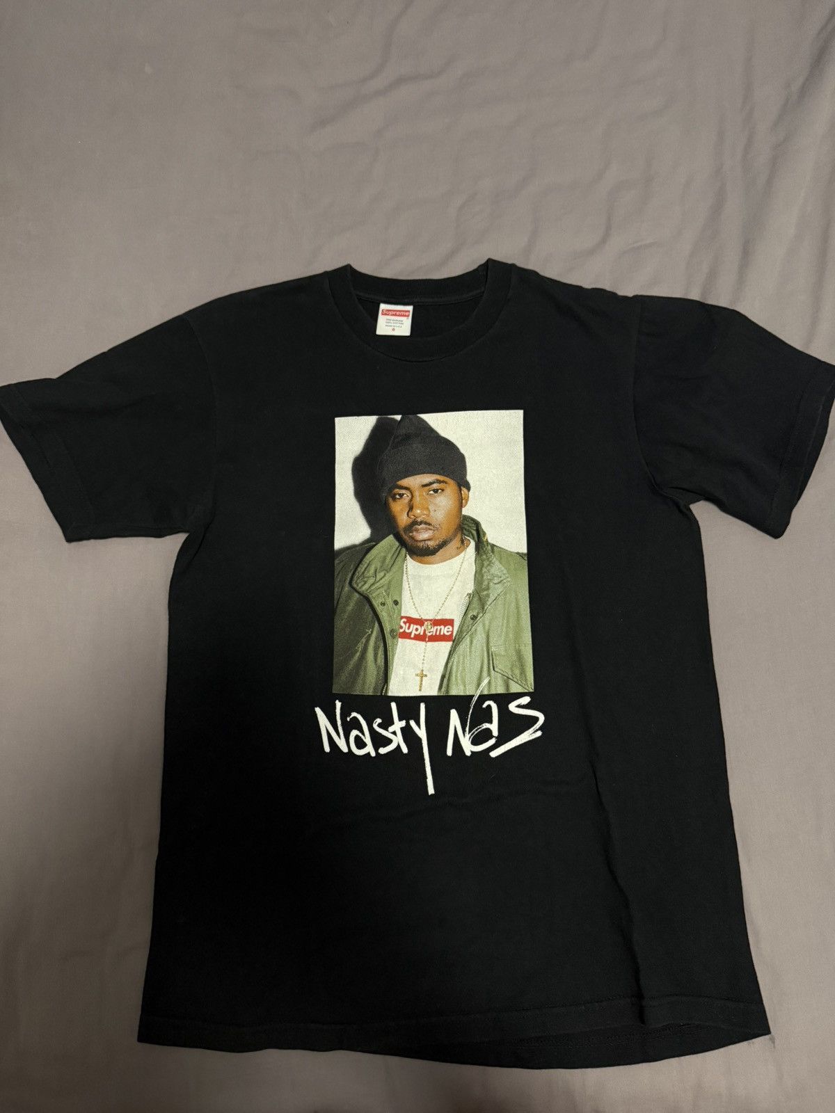 Supreme Supreme nas photo tee black Size US S / EU 44-46 / 1 - 1 Thumbnail