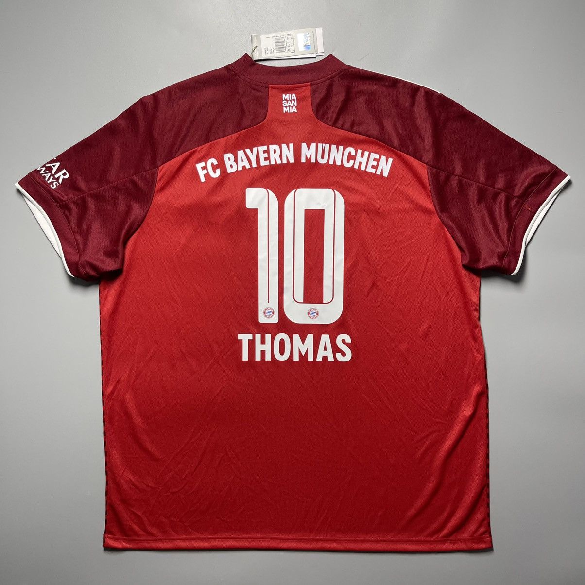 Adidas BAYERN ADIDAS 2021/2022 FOOTBALL SOCCER HOME JERSEY Size US XXL / EU 58 / 5 - 6 Thumbnail