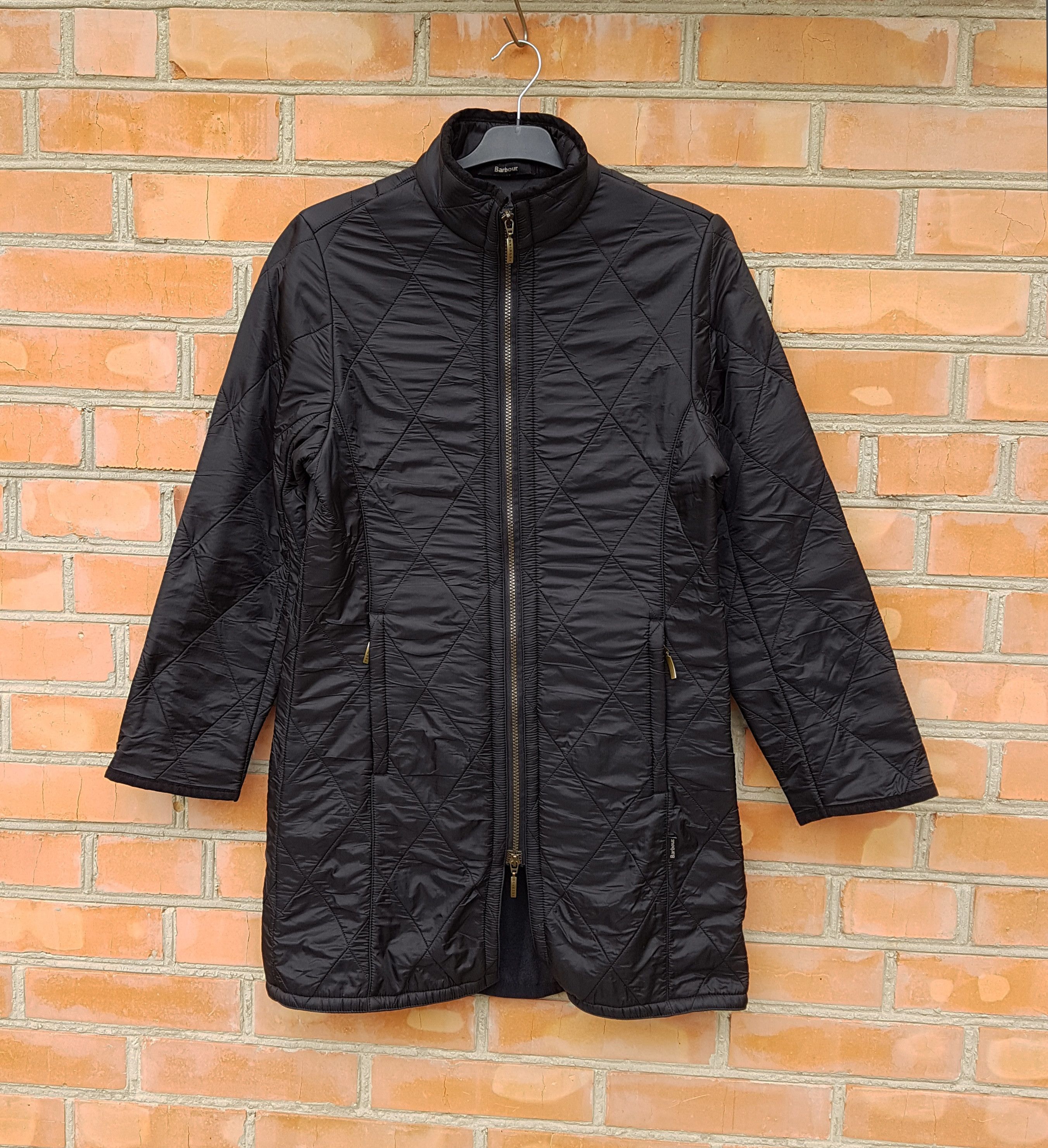 Barbour Barbour Polarquilt Long Quilted Coat Jacket Fleece Lining Size M / US 6-8 / IT 42-44 - 1 Thumbnail