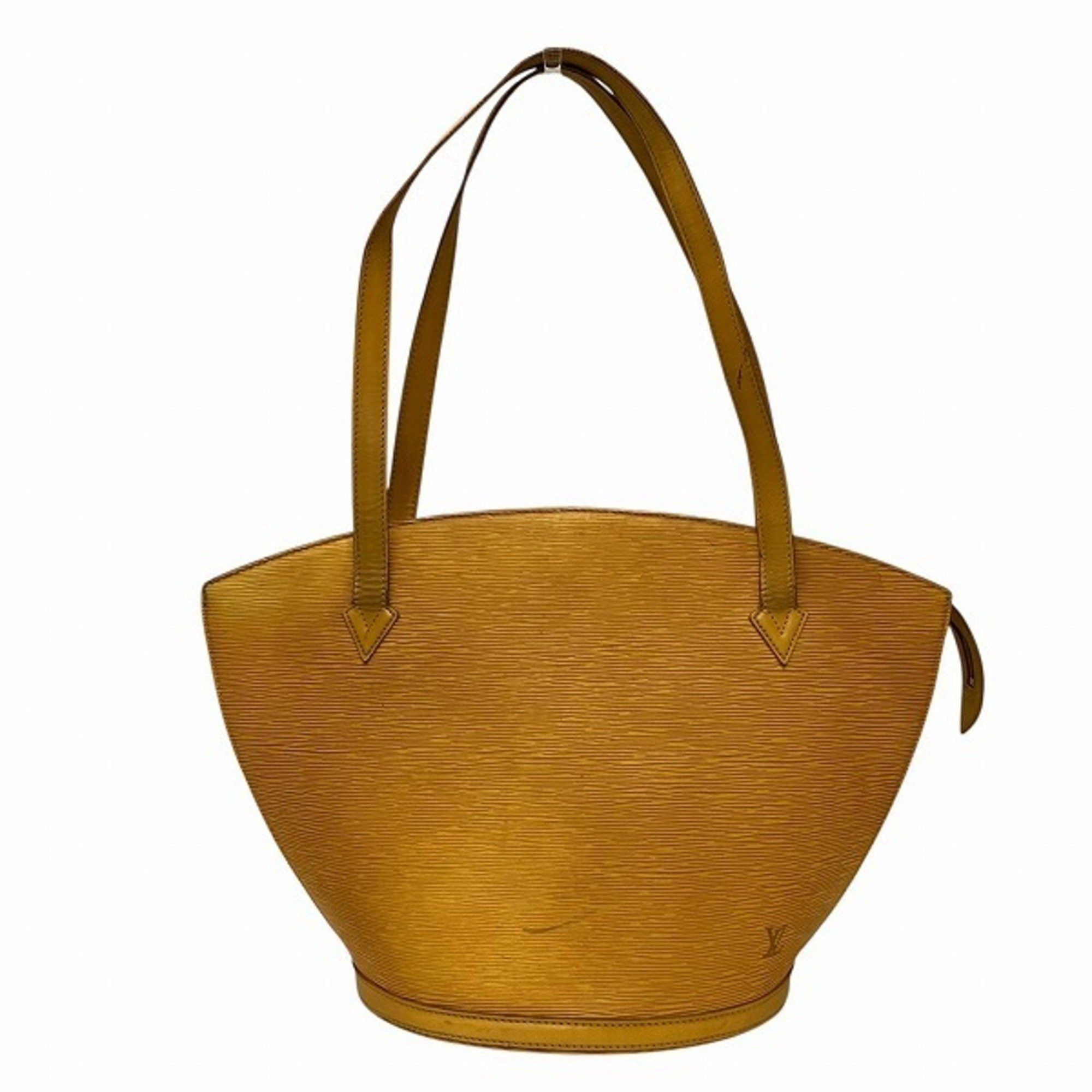 Louis Vuitton Epi Saint Jacques M52269 Bag Tote Shoulder Women's in Yellow