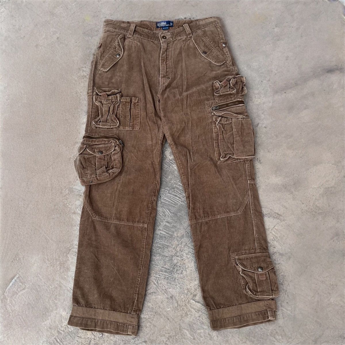 Polo Ralph Lauren Polo ralph lauren 3D multipocket corduroy Size US 35 - 2 Thumbnail