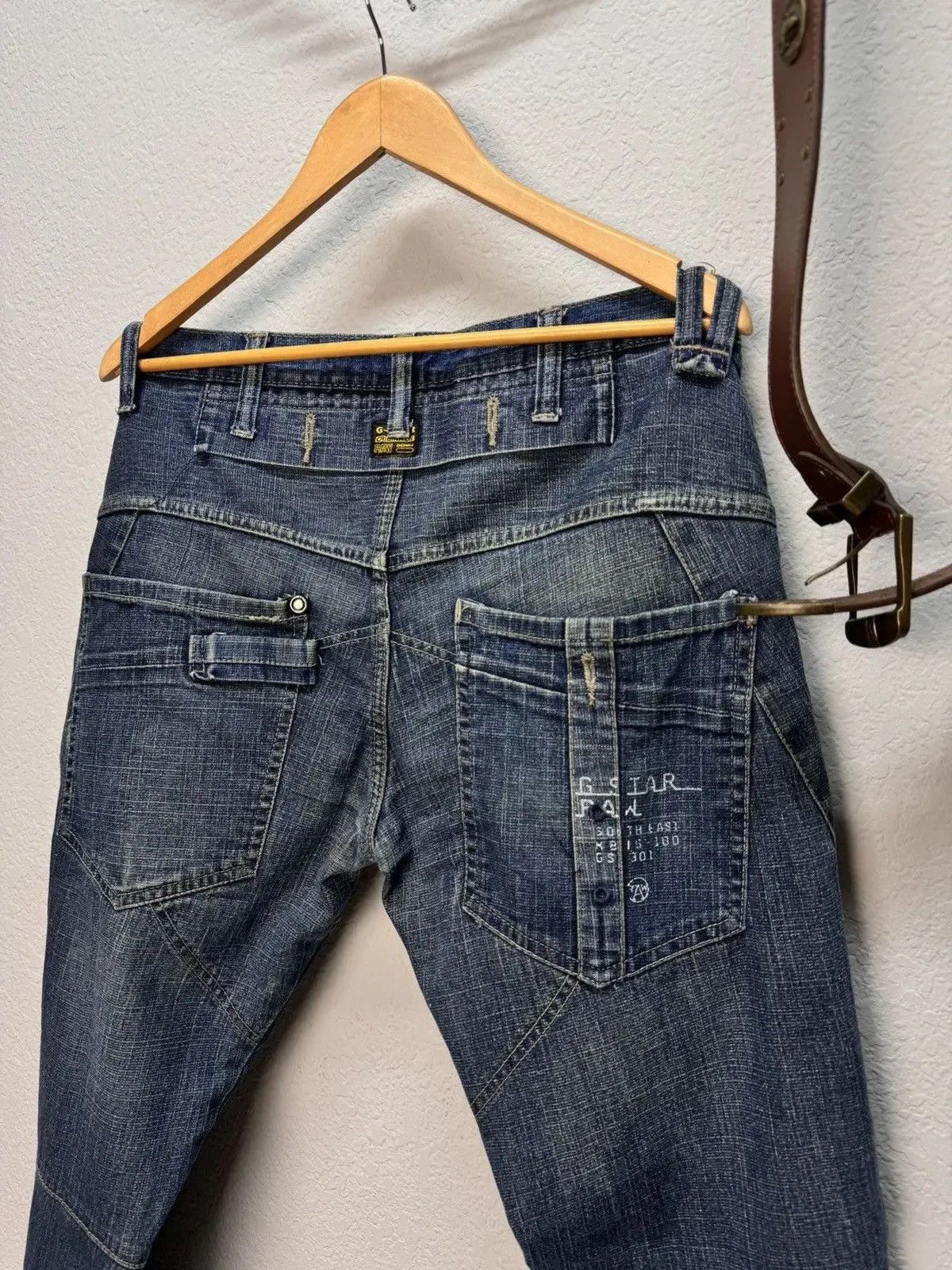 Vintage SALE💣💣 Junya Watanabe Style G Star raw Bondage Cargo Pans Size US 34 / EU 50 - 8 Thumbnail