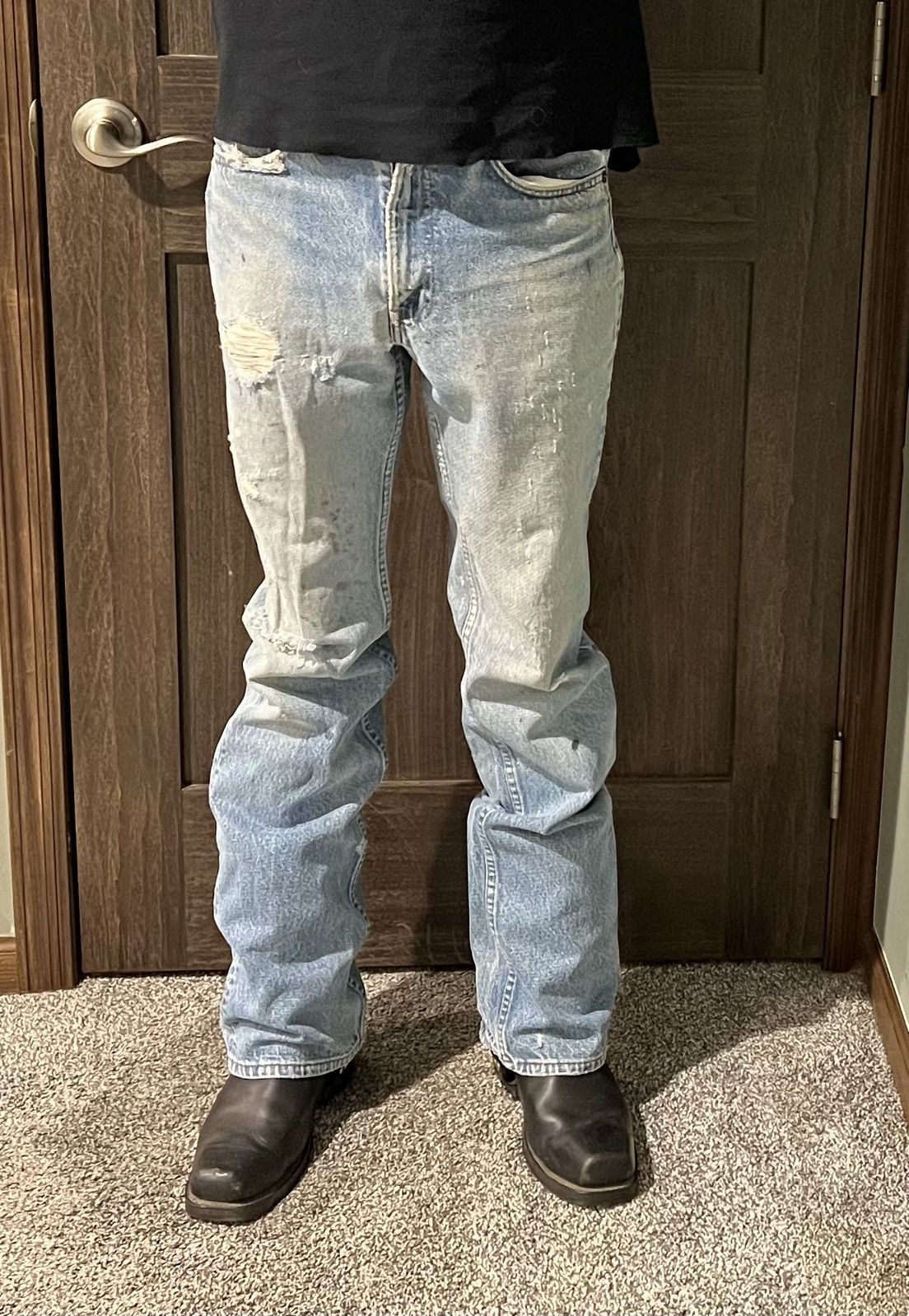 Levi's × Levi's Vintage Clothing × Vintage 1970s 517 Bootcut Levis Size US 30 / EU 46 - 1 Thumbnail