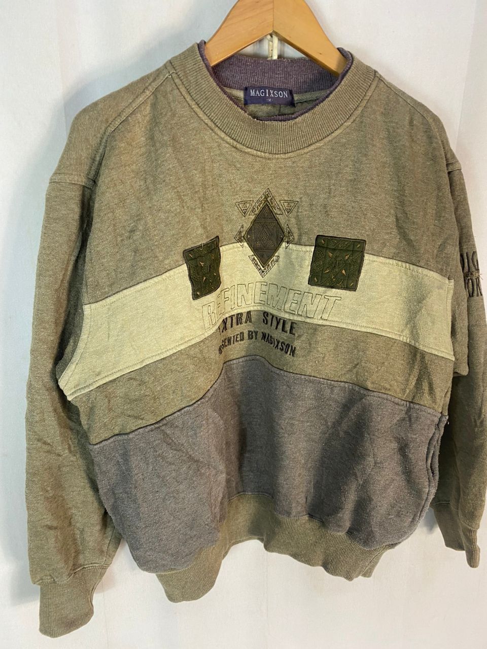 Japanese Brand Magixson spellout sweatshirt Size US M / EU 48-50 / 2 - 3 Thumbnail