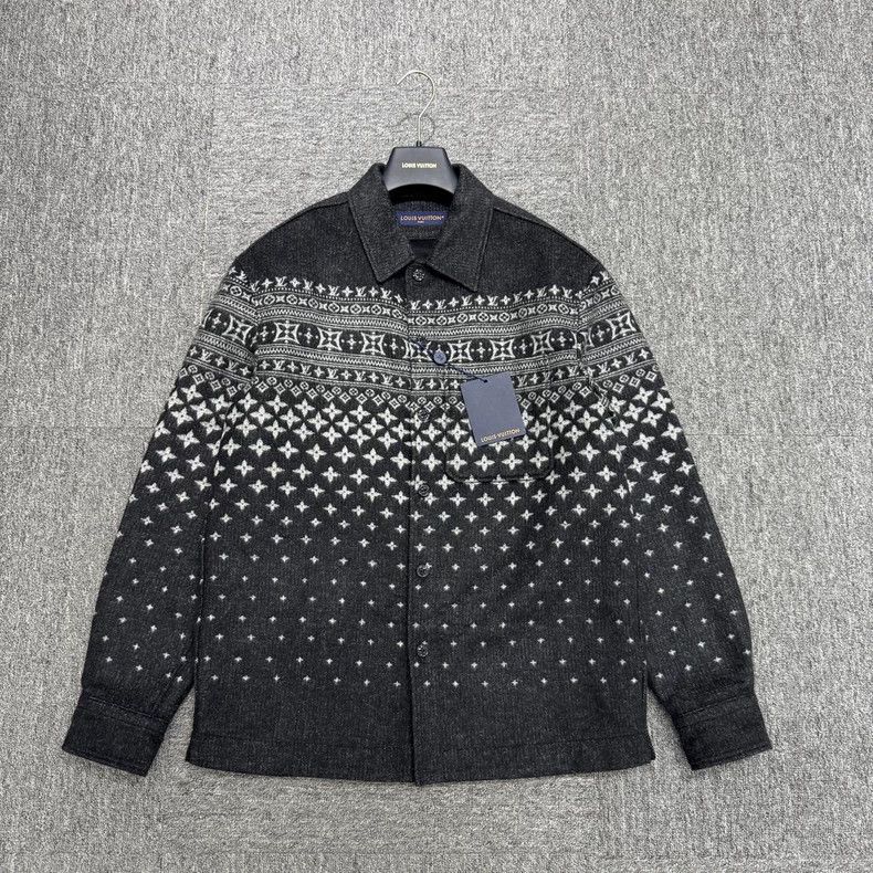Louis Vuitton louis vuitton ss25 snow series cashmere shirt-dmc Size US XS / EU 42 / 0 - 1 Thumbnail