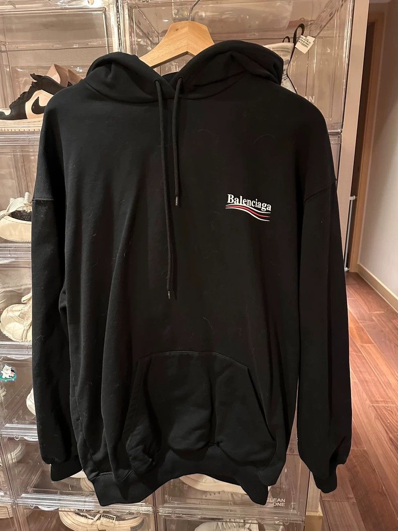 Balenciaga Black Hoodie 2503-Nextarrow